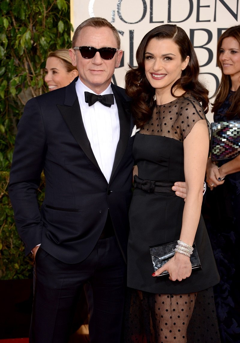 Daniel Craig and Rachel Weisz on January 13, 2013 in Beverly Hills, California | Photo: Getty Images 