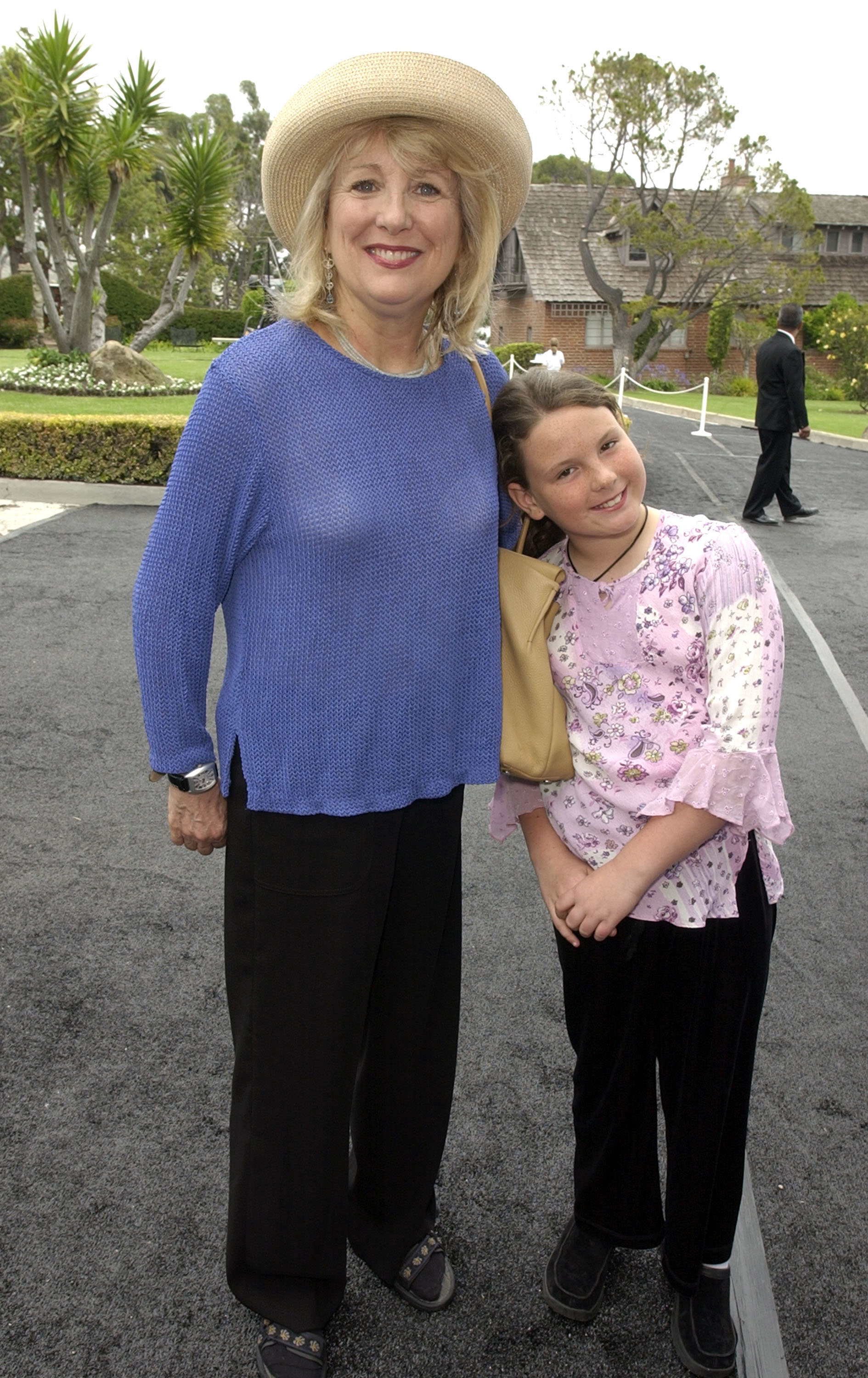 Teri Garr and Molly O'Neil during 6th Annual "QVC's Cure by the Shore" to Benefit the National Multiple Sclerosis Society at the Private Residence in Malibu, California on May 17, 2003. | Source: Getty Images