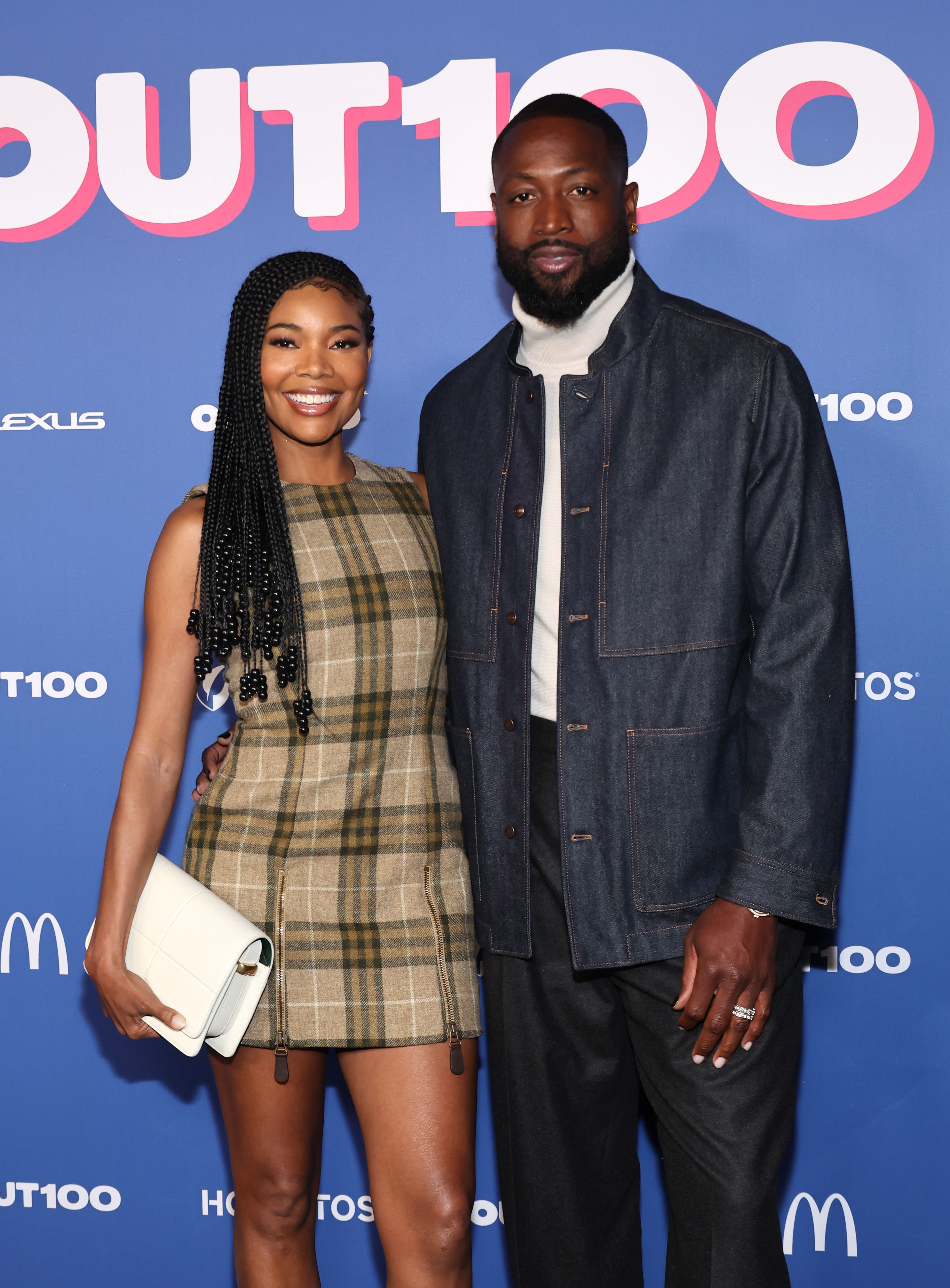 Gabrielle Union and Dwyane Wade at the Out100 Celebration in Hollywood, California on December 11, 2024 | Source: Getty Images