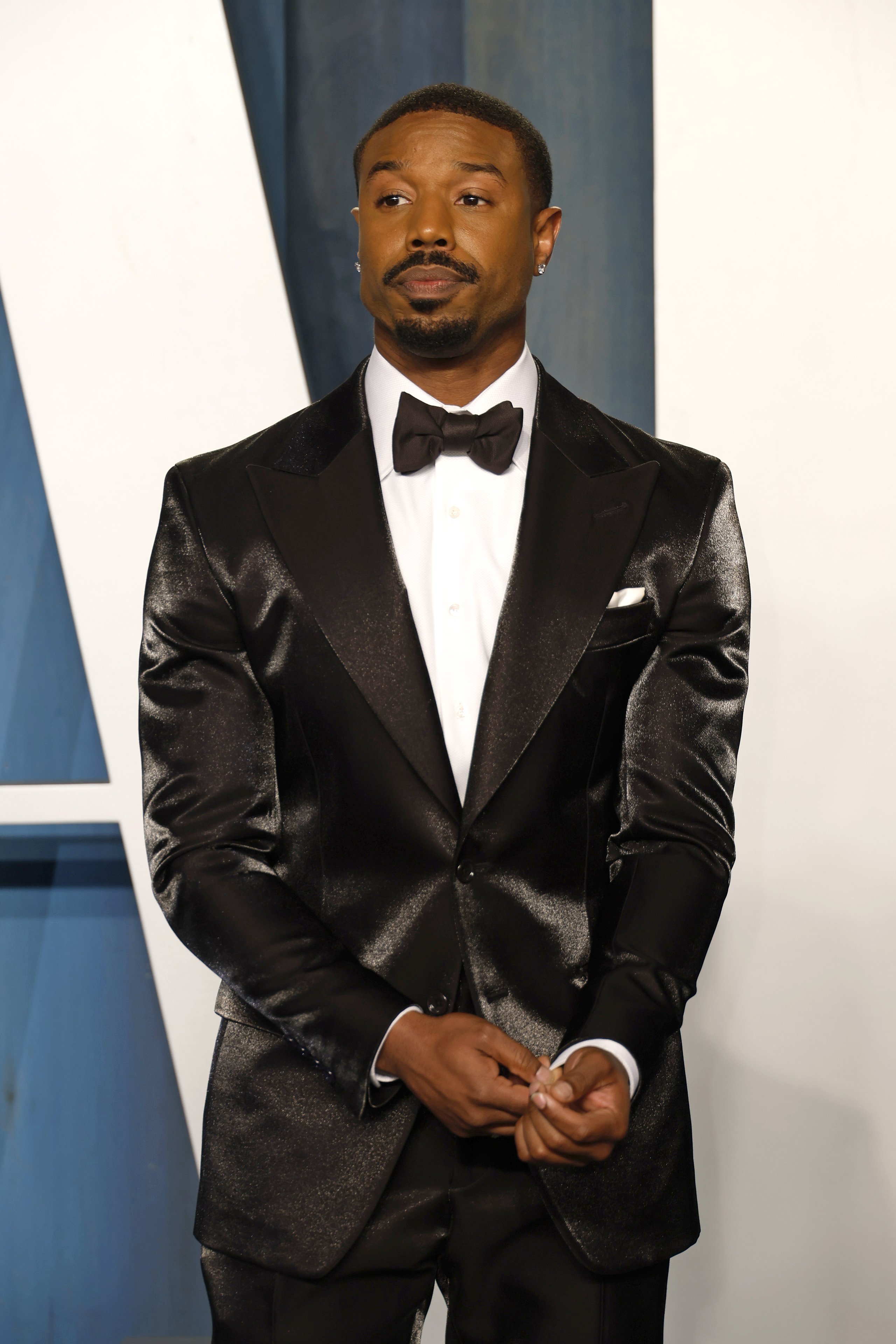 Michael B. Jordan attends the 2022 Vanity Fair Oscar Party hosted by Radhika Jones at Wallis Annenberg Center for the Performing Arts on March 27, 2022 in Beverly Hills, California. | Source: Getty Images