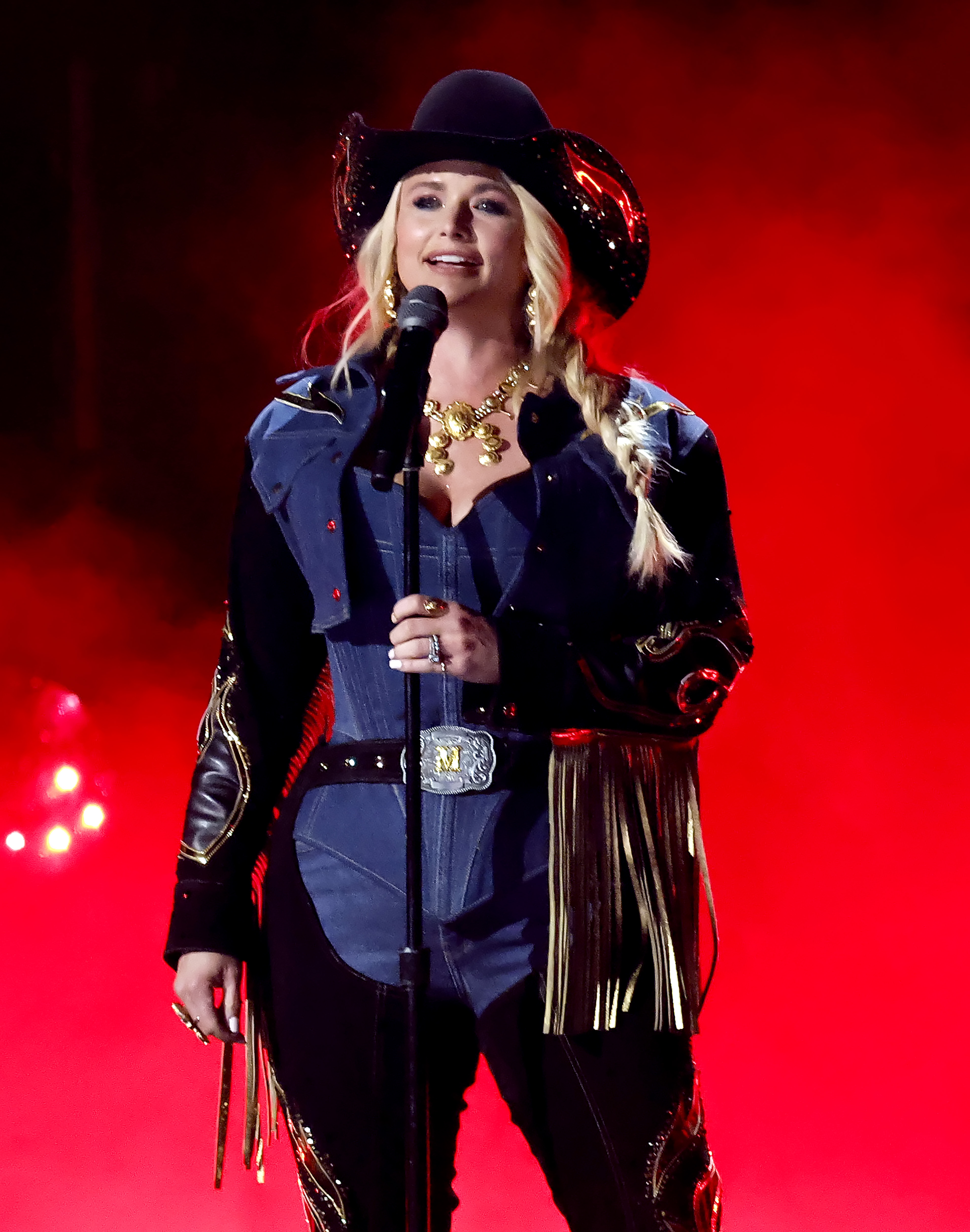 Miranda Lambert performing at the 59th Academy of Country Music Awards in Frisco, Texas on  May 16, 2024 | Source: Getty Images