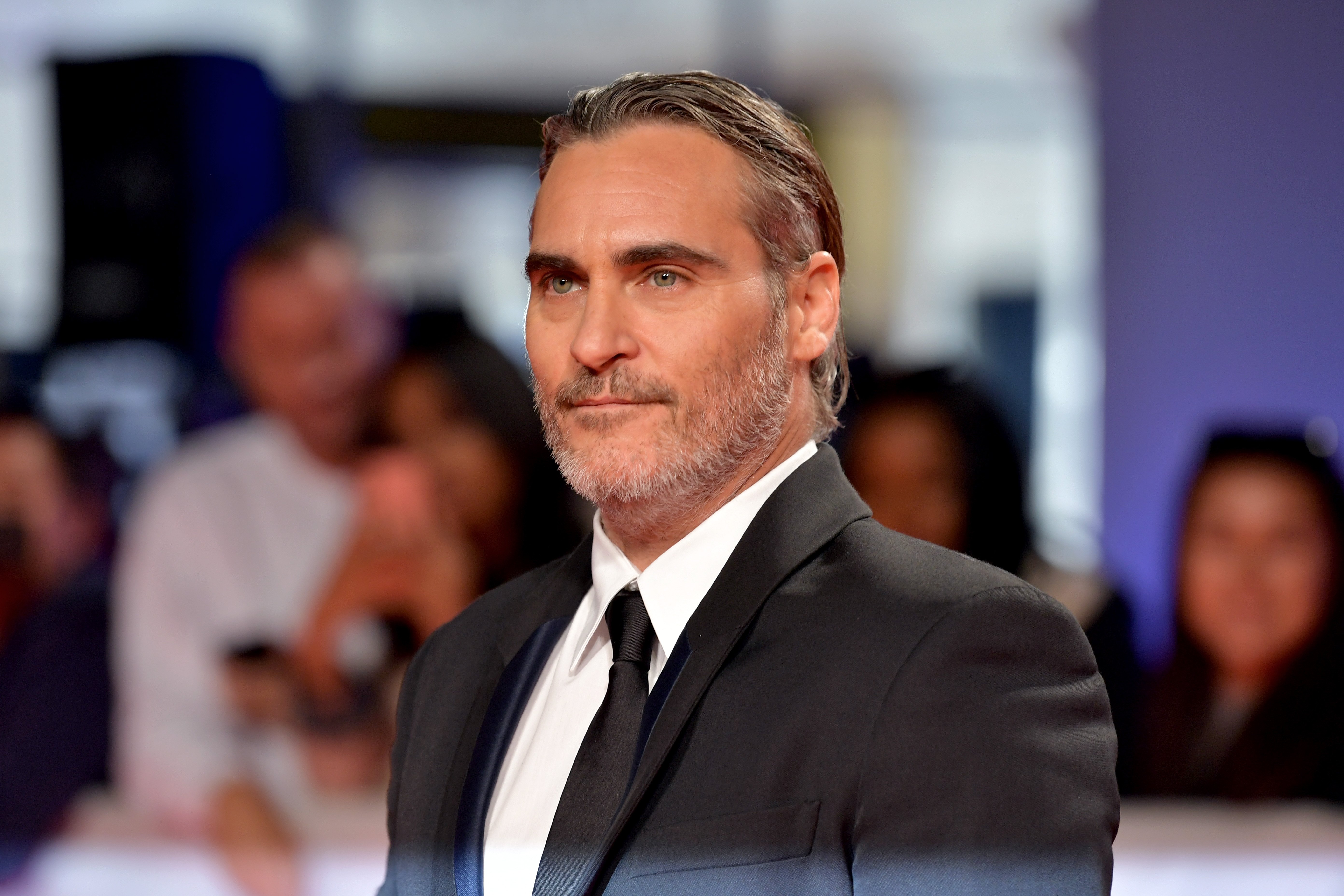 Joaquin Phoenix attends the "Joker" premiere during the 2019 Toronto International Film Festival at Roy Thomson Hall on September 09, 2019, in Toronto, Canada. | Source: Getty Images.