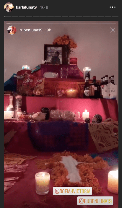 Captura de pantalla de historia de Instagram de Erika Luna. | Foto: Instagram/kikalunam Captura de pantalla de historia de Instagram de Erika Luna. | Foto: Instagram/kikalunam