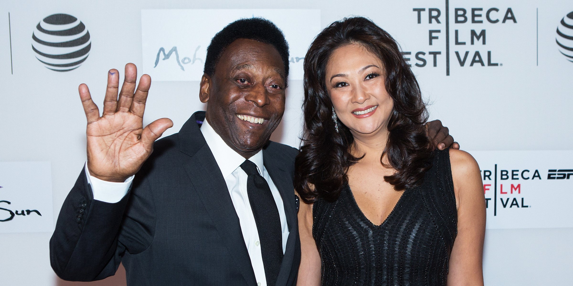 Pele and Marcia Aoki | Source: Getty Images