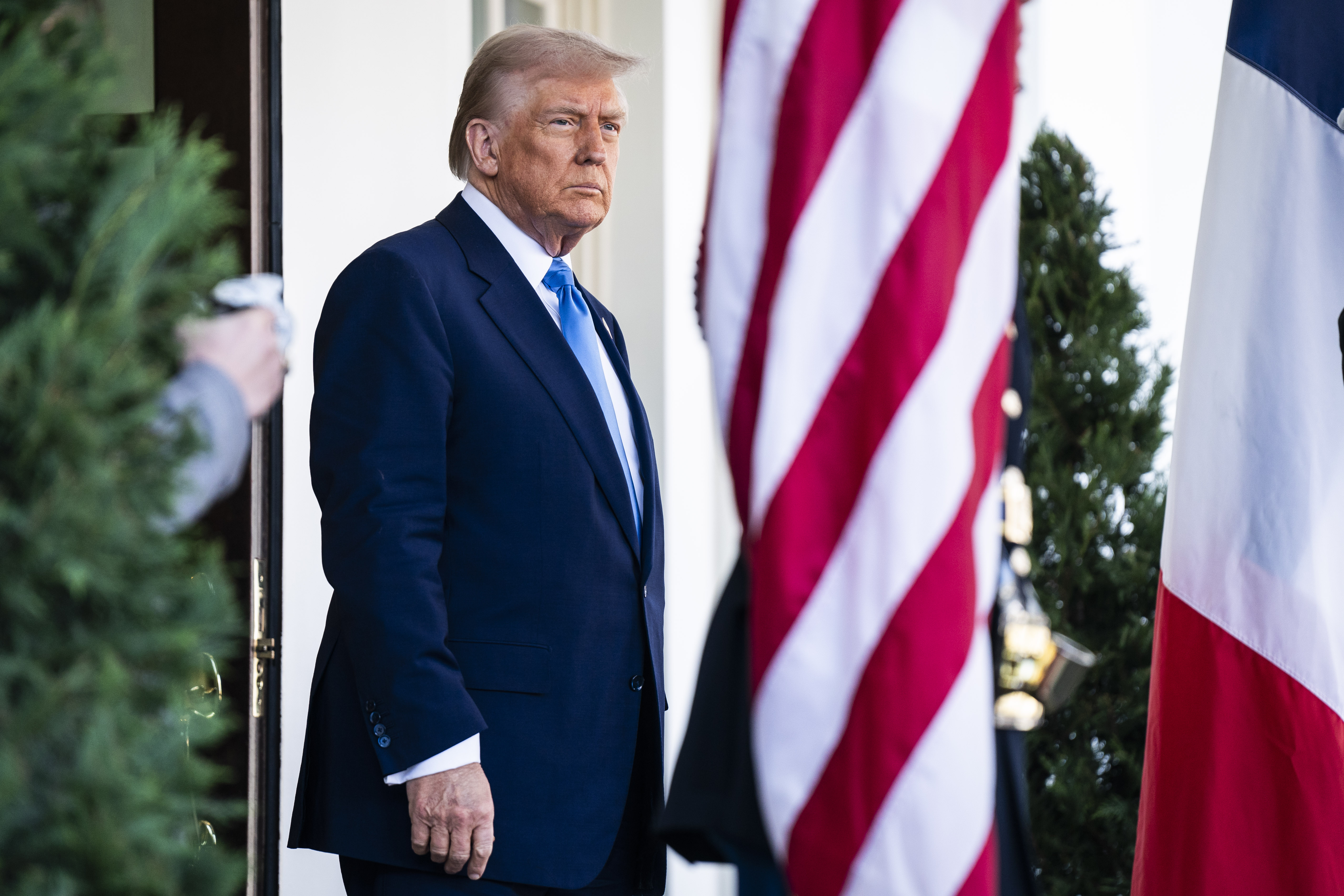 President Donald Trump at the White House on February 24, 2025, in Washington, D.C. | Source: Getty Images