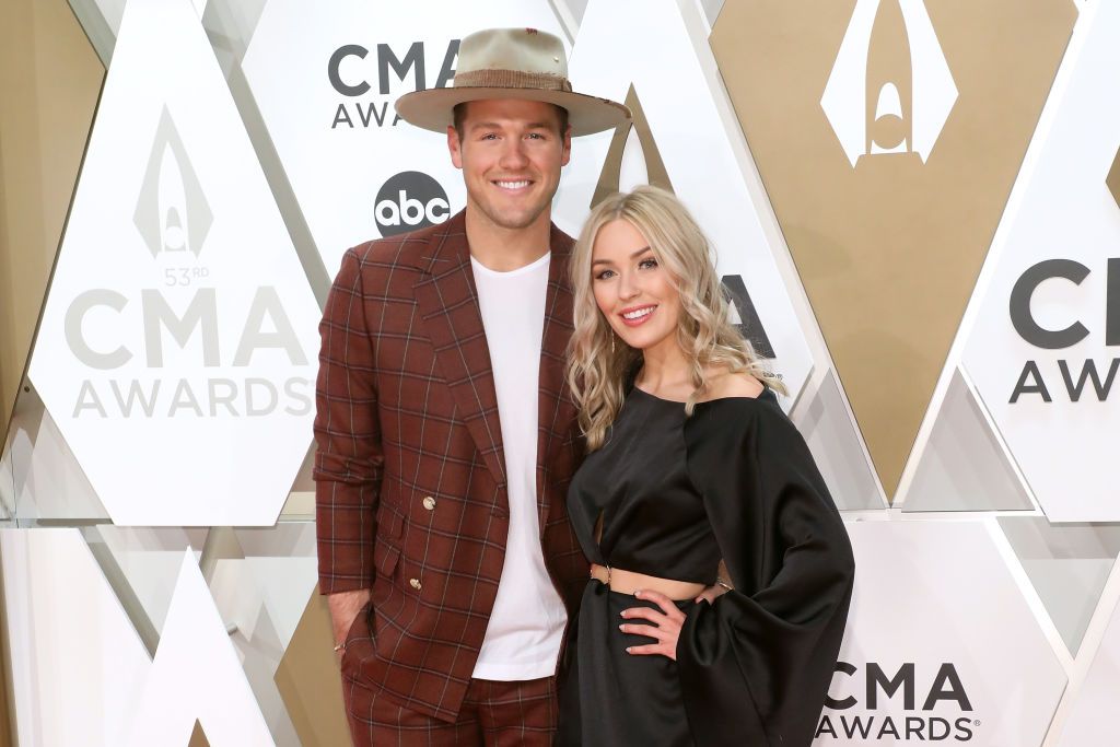 Colton Underwood and Cassie Randolph during the 53nd annual CMA Awards at Bridgestone Arena on November 13, 2019. | Photo: Getty Images
