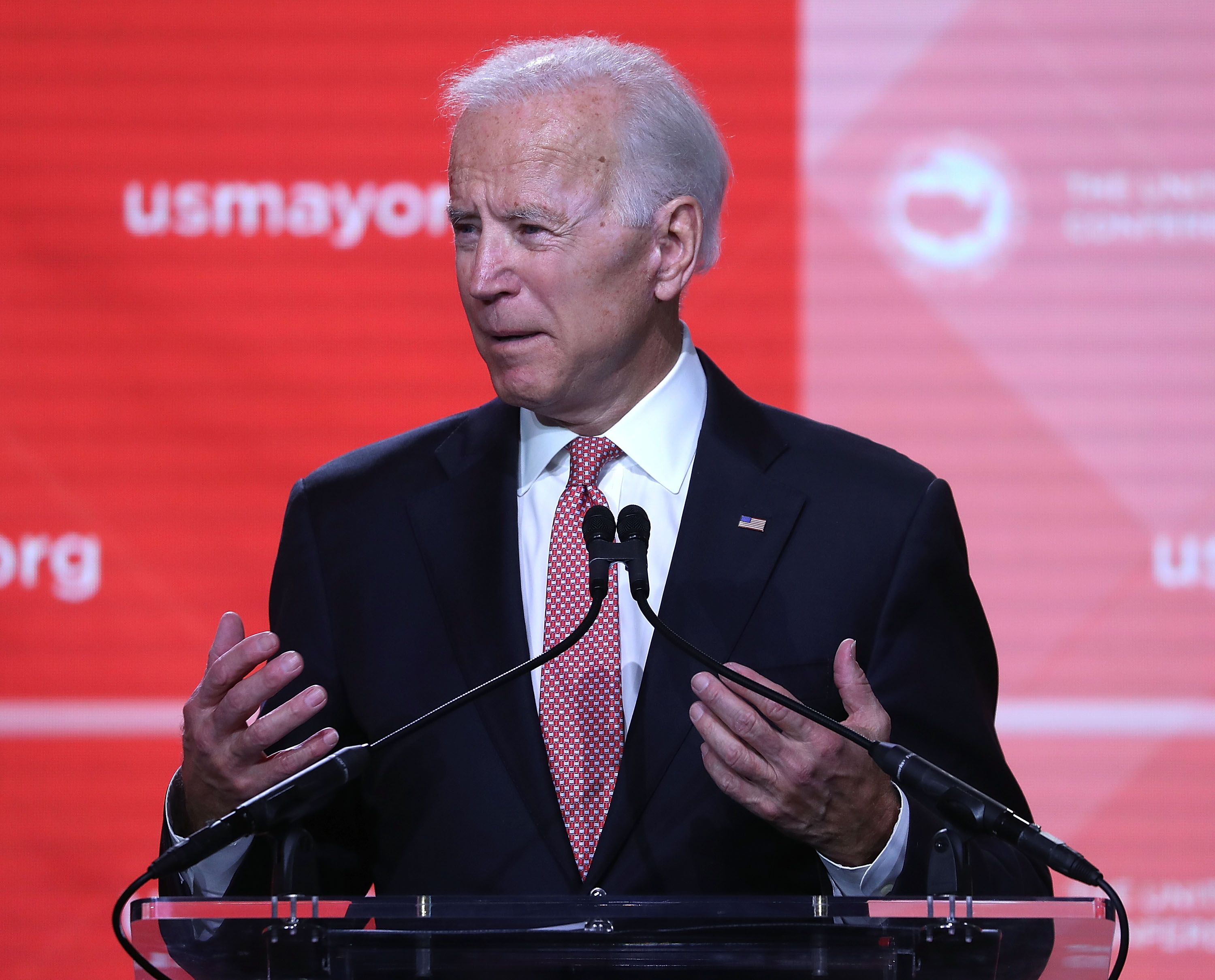 U.S. President Joe Biden spoke at the 87th United States Conference of Mayors Winter Meeting at the Capitol Hilton on January 24, 2019 | Photo: Getty Images