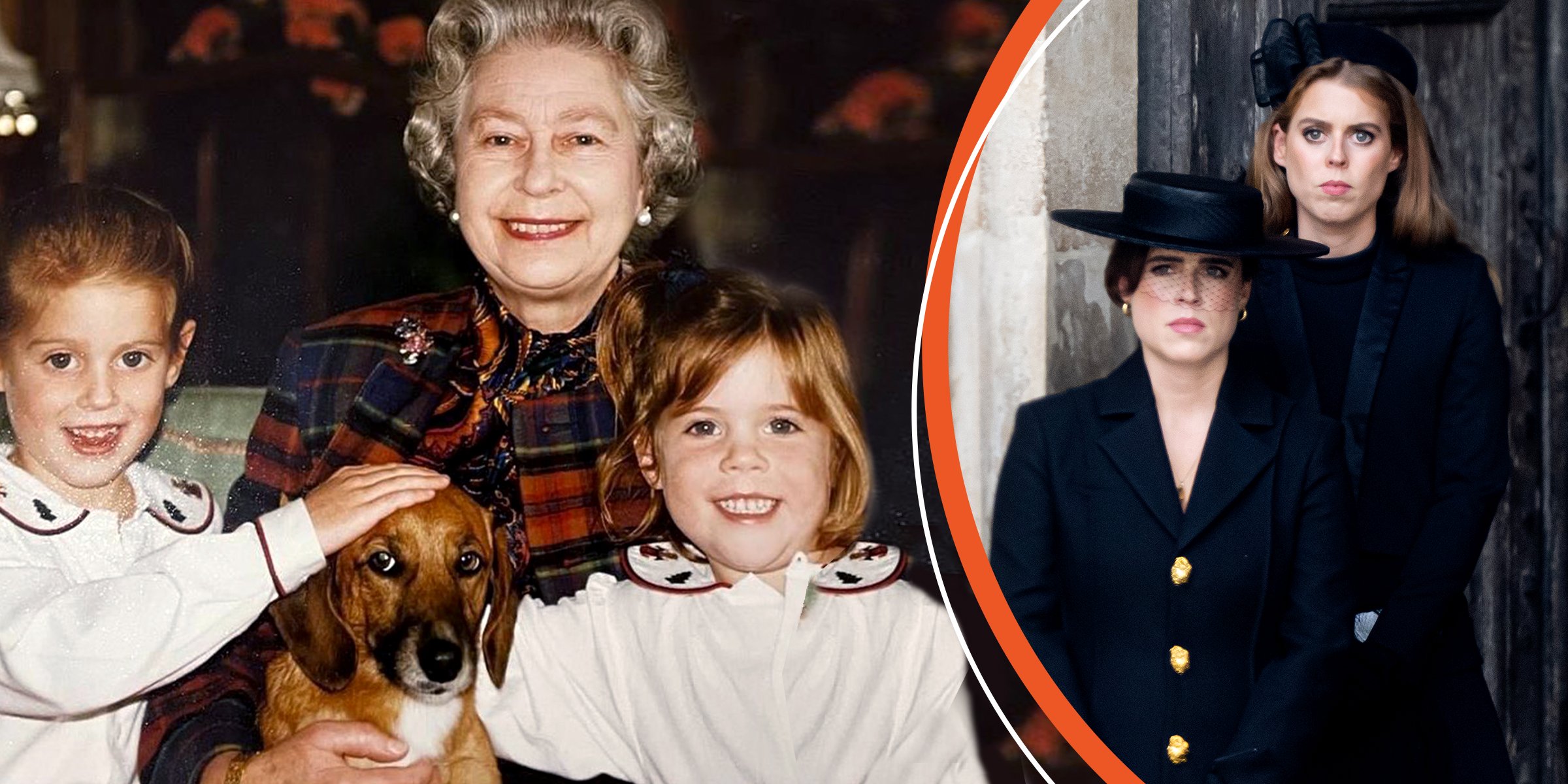 Princess Beatrice, the Queen, and Princess Eugenie, 2022 | Princess Beatrice and Princess Eugenie, 2022 | Source: Instagram.com/princesseugenie | Getty Images