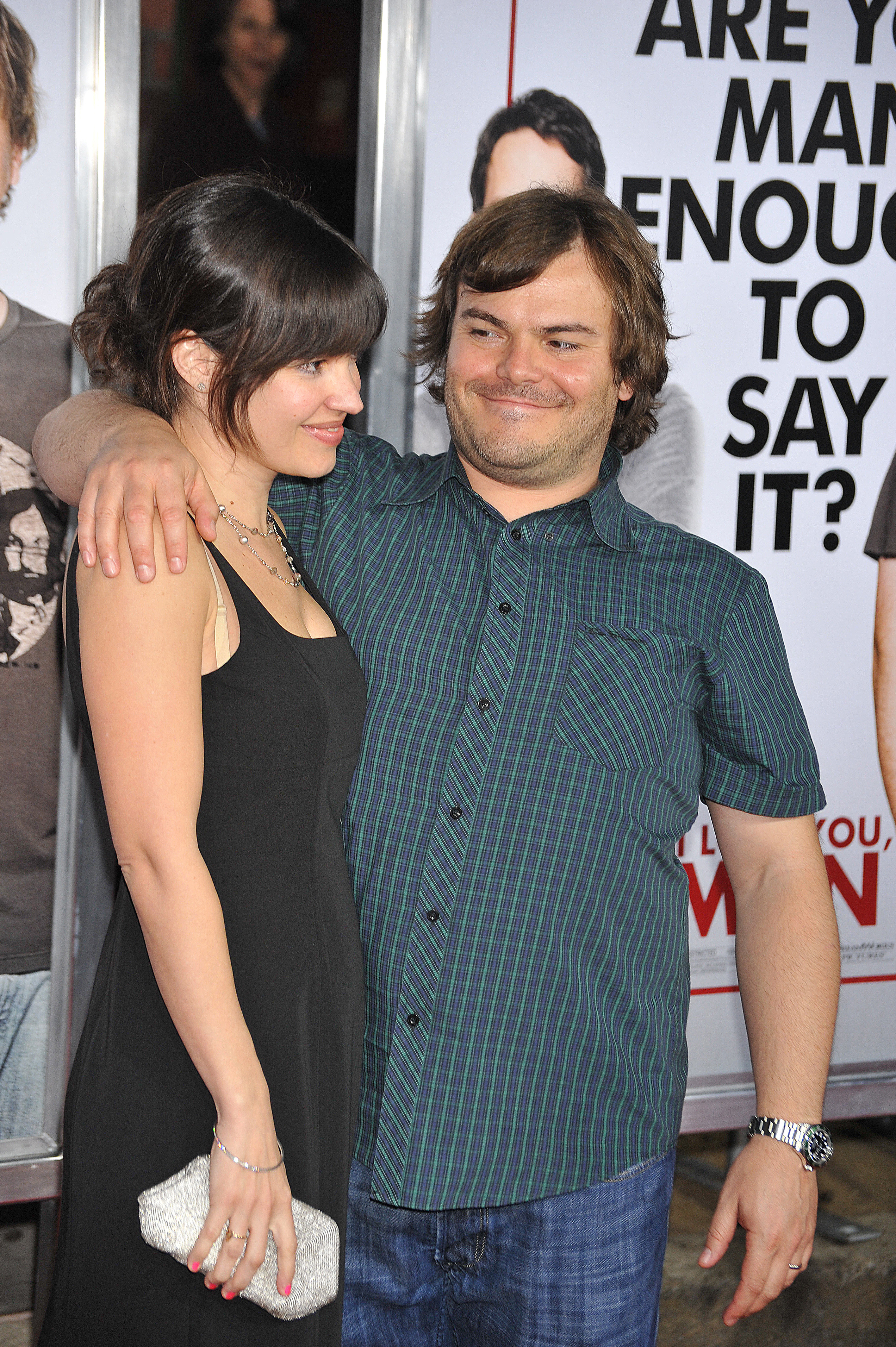 Actor Jack Black and son Samuel Jason Black arrive at the premiere of  News Photo - Getty Images