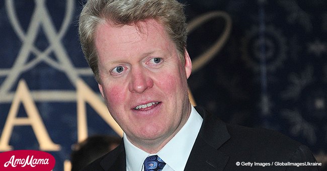 Princess Diana's brother donned stylish purple tie to accent wife's elegant dress