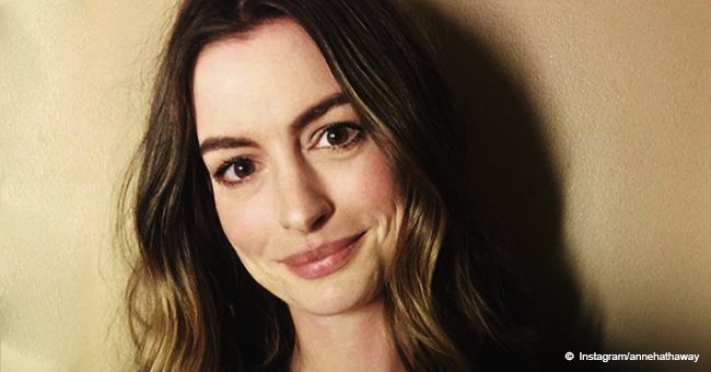 Anne Hathaway gains serious weight and dyes hair red