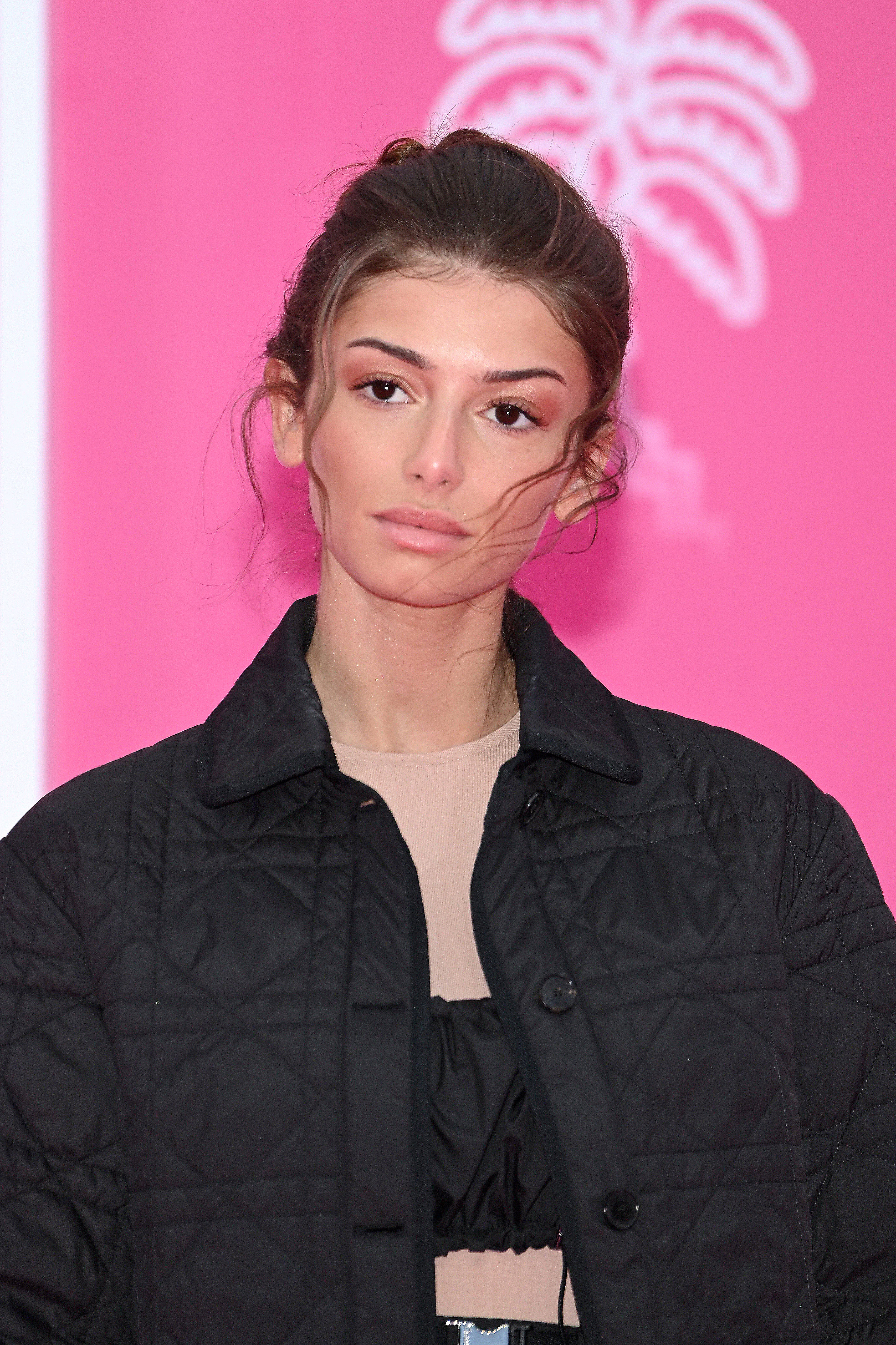 Mimi Keene at the pink carpet during the 5th Canneseries Festival on April 6, 2022, in Cannes, France. | Source: Getty Images
