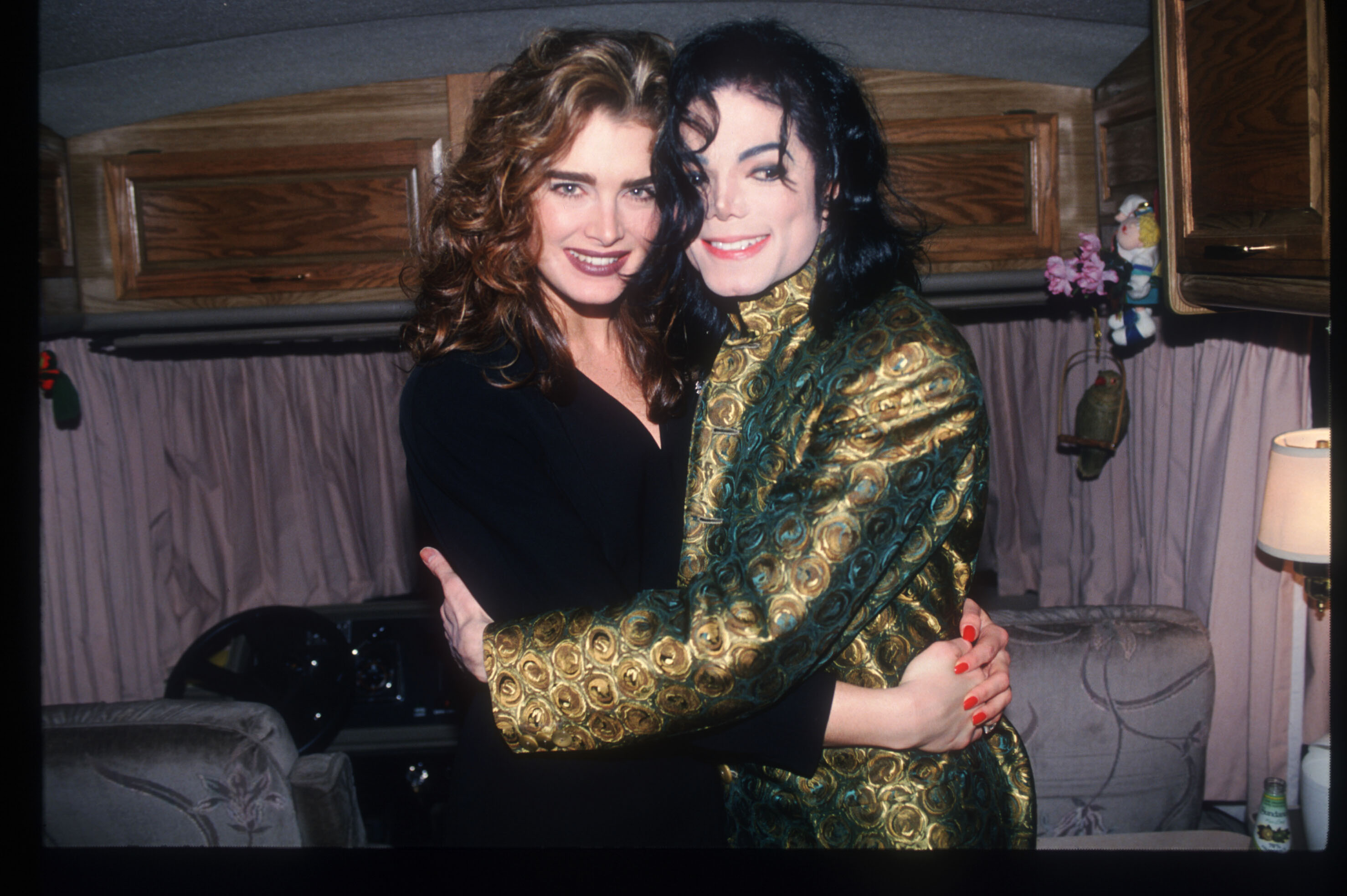 Brooke Shields and Michael Jackson on February 26, 1993, in Los Angeles, California | Source: Getty Images