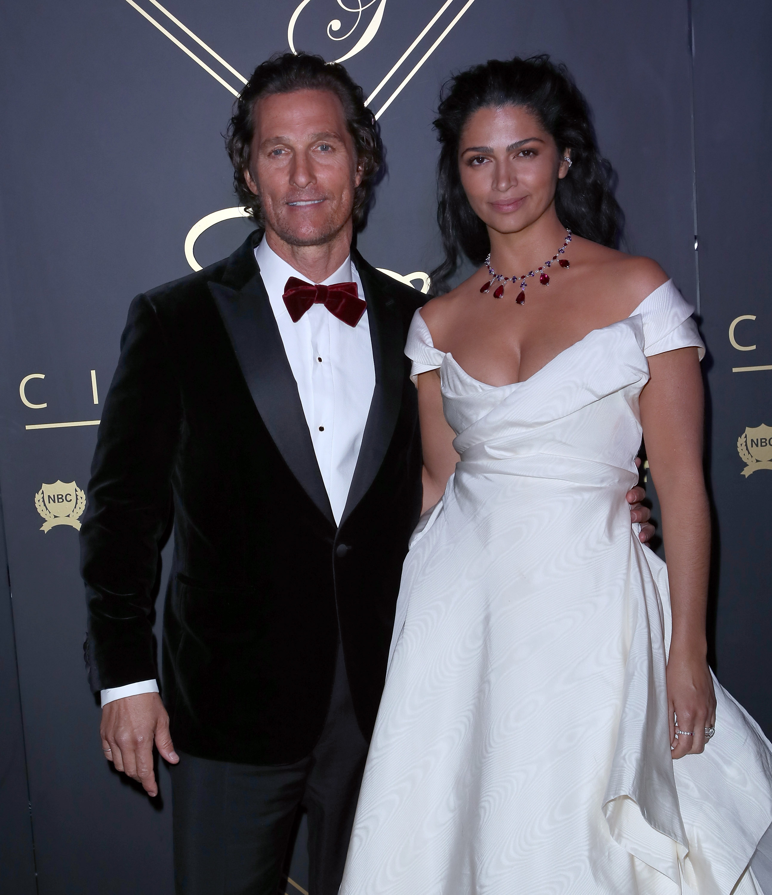 Matthew McConaughey and Camila Alves attend the City Gala at Universal Studios Hollywood in Universal City, California, on March 4, 2018. | Source: Getty Images