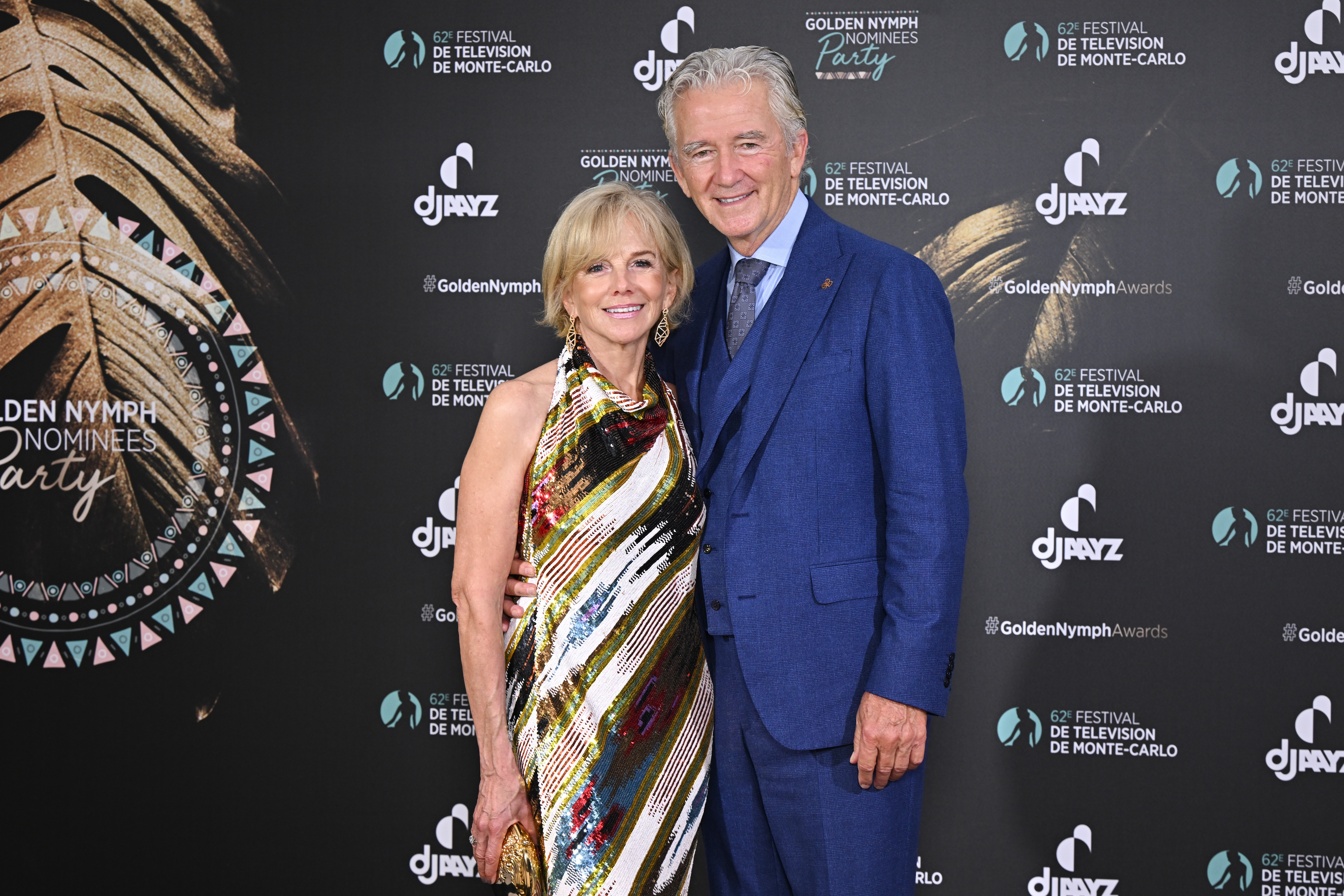 Linda Purl and Patrick Duffy at the Nymphes D'Or - Golden Nymphs" Nominees Party during the 62nd Monte Carlo TV Festival on June 19, 2023 in Monte-Carlo, Monaco | Source: Getty Images