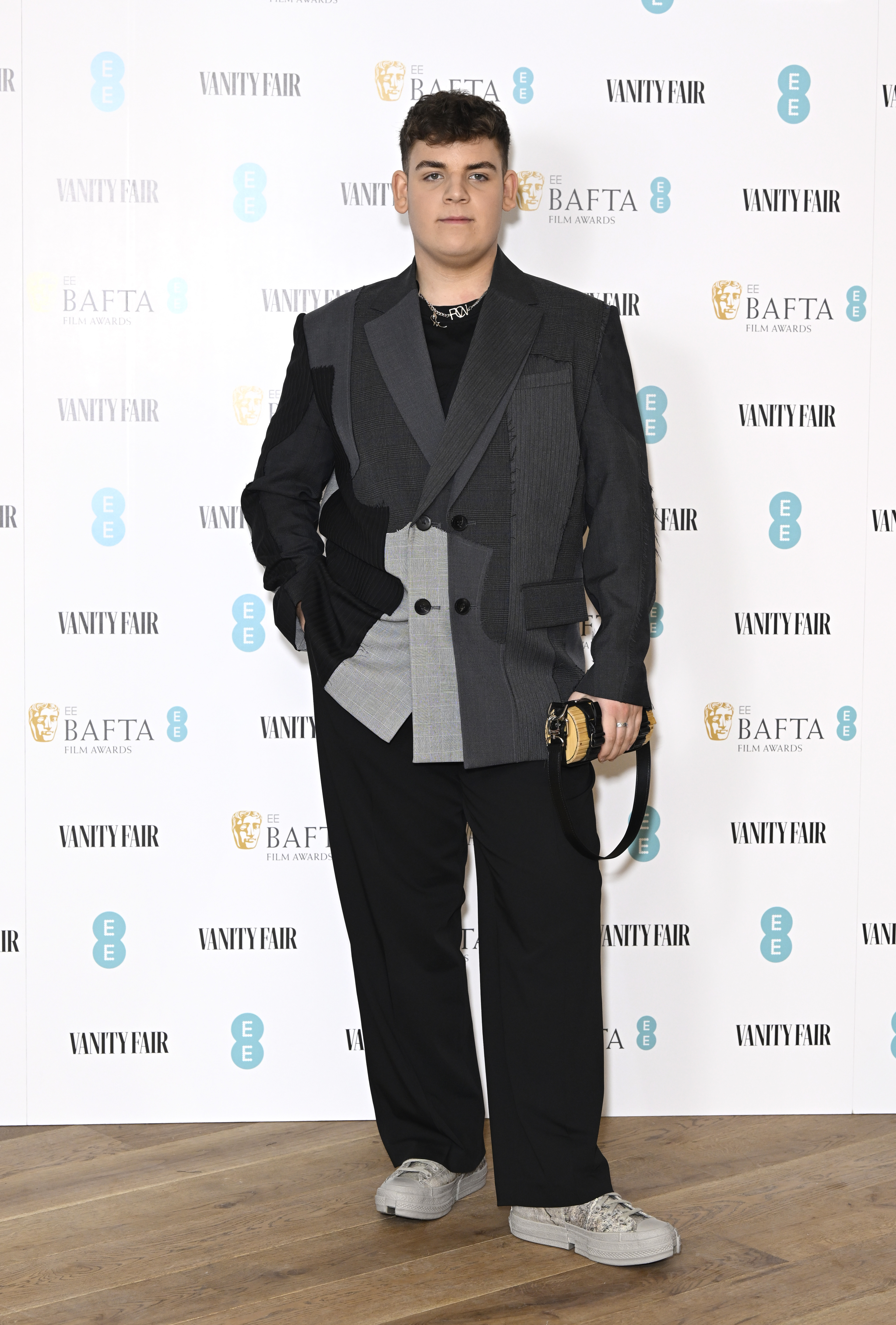Tobie Donovan at the EE British Academy Film Awards 2023 Vanity Fair Rising Star BAFTAs pre-party on February 2, 2023, in London, England. | Source: Getty Images