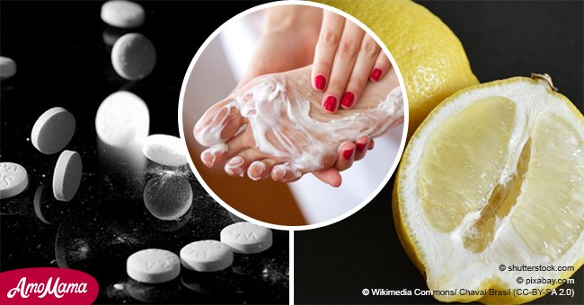 Natural solution to remove calluses from the feet