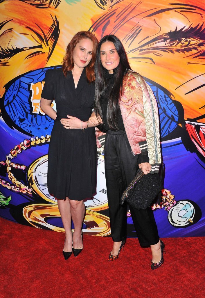 Rumer Willis and Demi Moore attend Christian Louboutin and Sabyasachi Unveil Capsule Collection. | Source: Getty Images