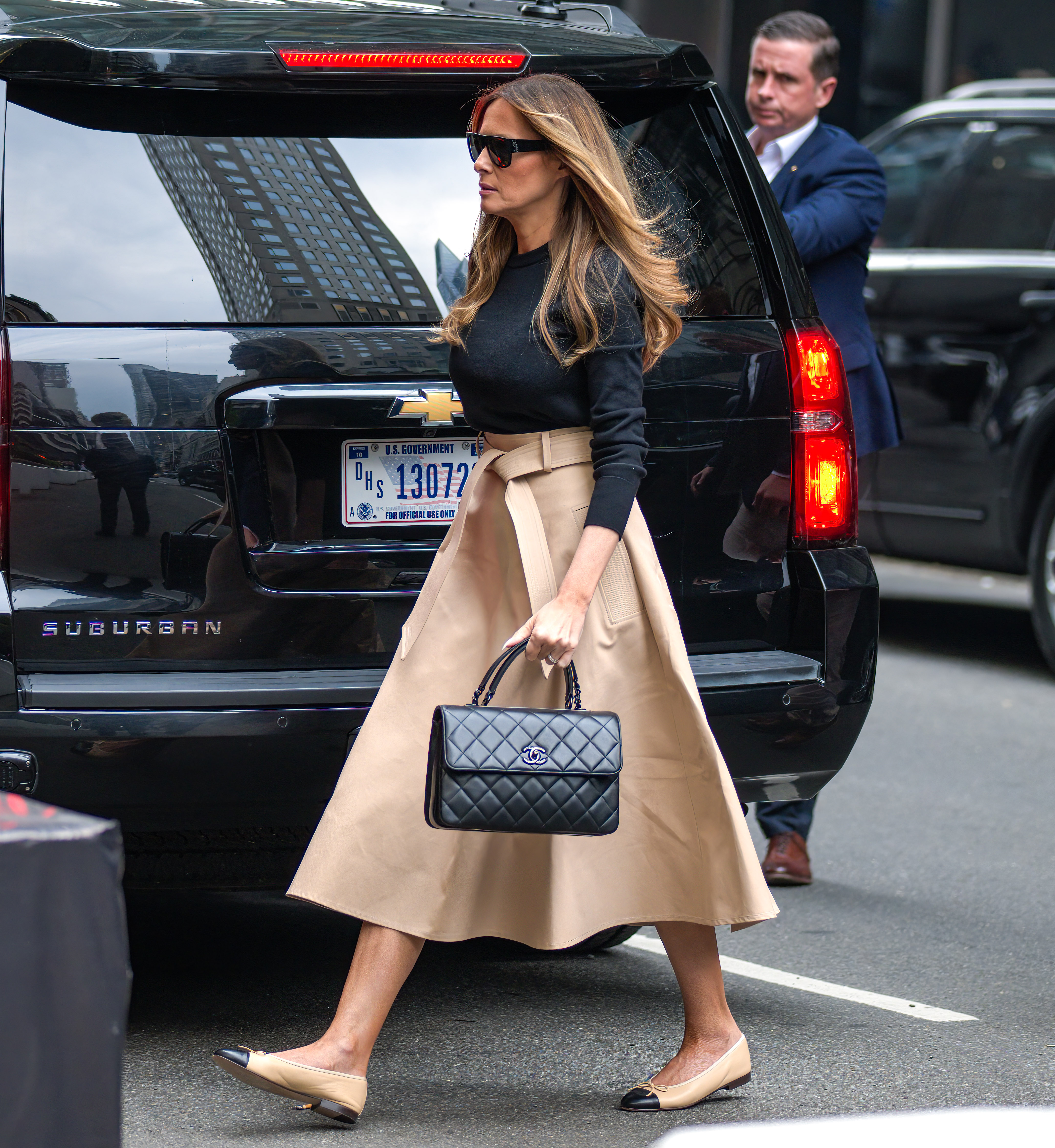 Melania Trump spotted in Manhattan on June 8, 2023. | Source: Getty Images