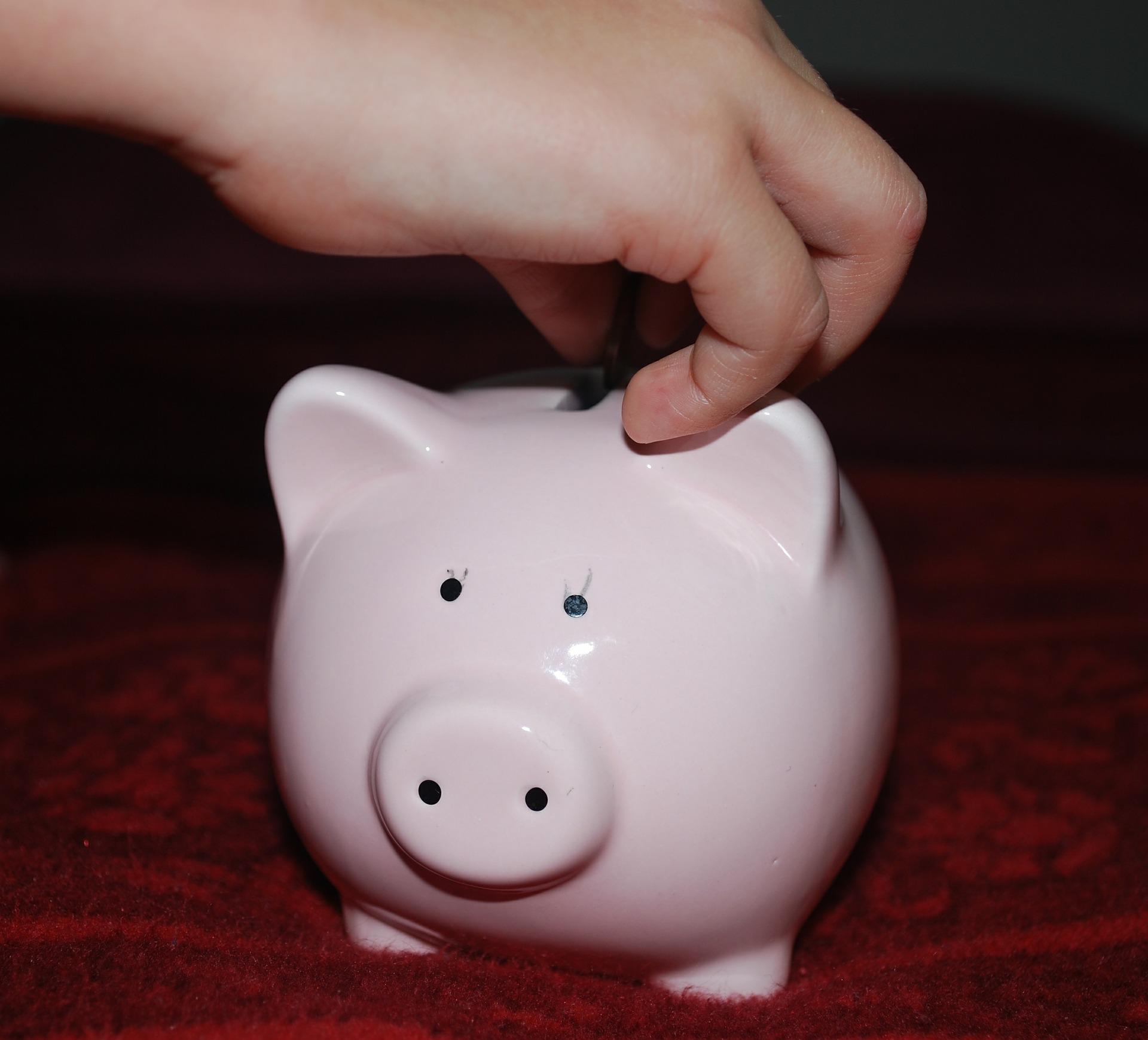 Tobias bewahrte all seine täglichen Ersparnisse in einem Sparschwein auf. | Quelle: Pixabay