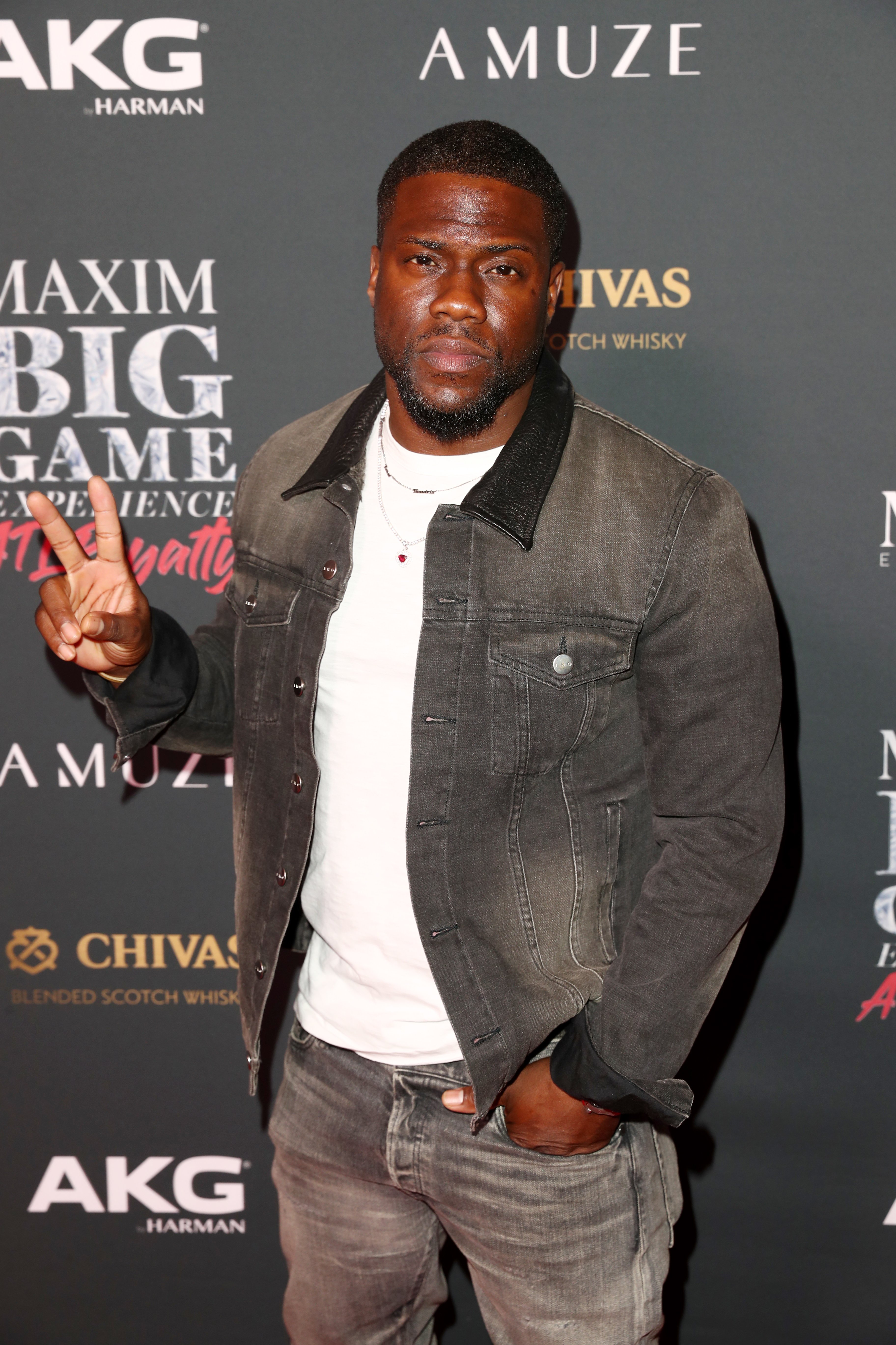 Kevin Hart attends The Maxim Big Game Experience on February 02, 2019, in Atlanta, Georgia. | Source: Getty Images.