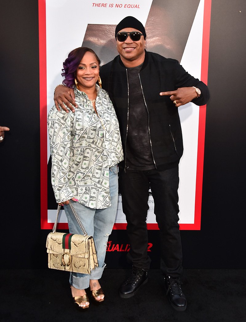 Simone Smith and LL Cool J attend the premiere of Columbia Pictures' "Equalizer 2" at the TCL Chinese Theatre on July 17, 2018 in Hollywood, California. I Image: Getty Images.