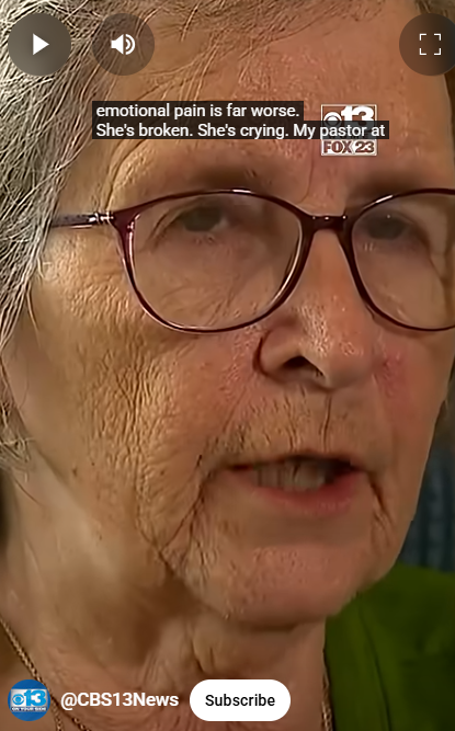 Martha Collins in an interview talking about the tragic accident that happened to her daughter and grandbabies, from a YouTube shorts post dated July 16, 2025 | Source: YouTube/CBS13News