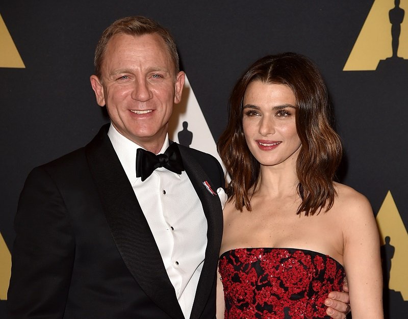 Daniel Craig and Rachel Weisz on November 14, 2015 in Hollywood, California | Photo: Getty Images