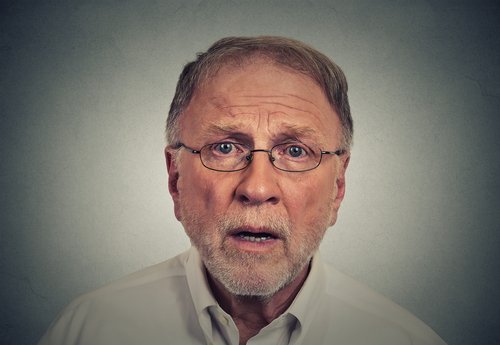 A surprised man. | Source: Shutterstock.