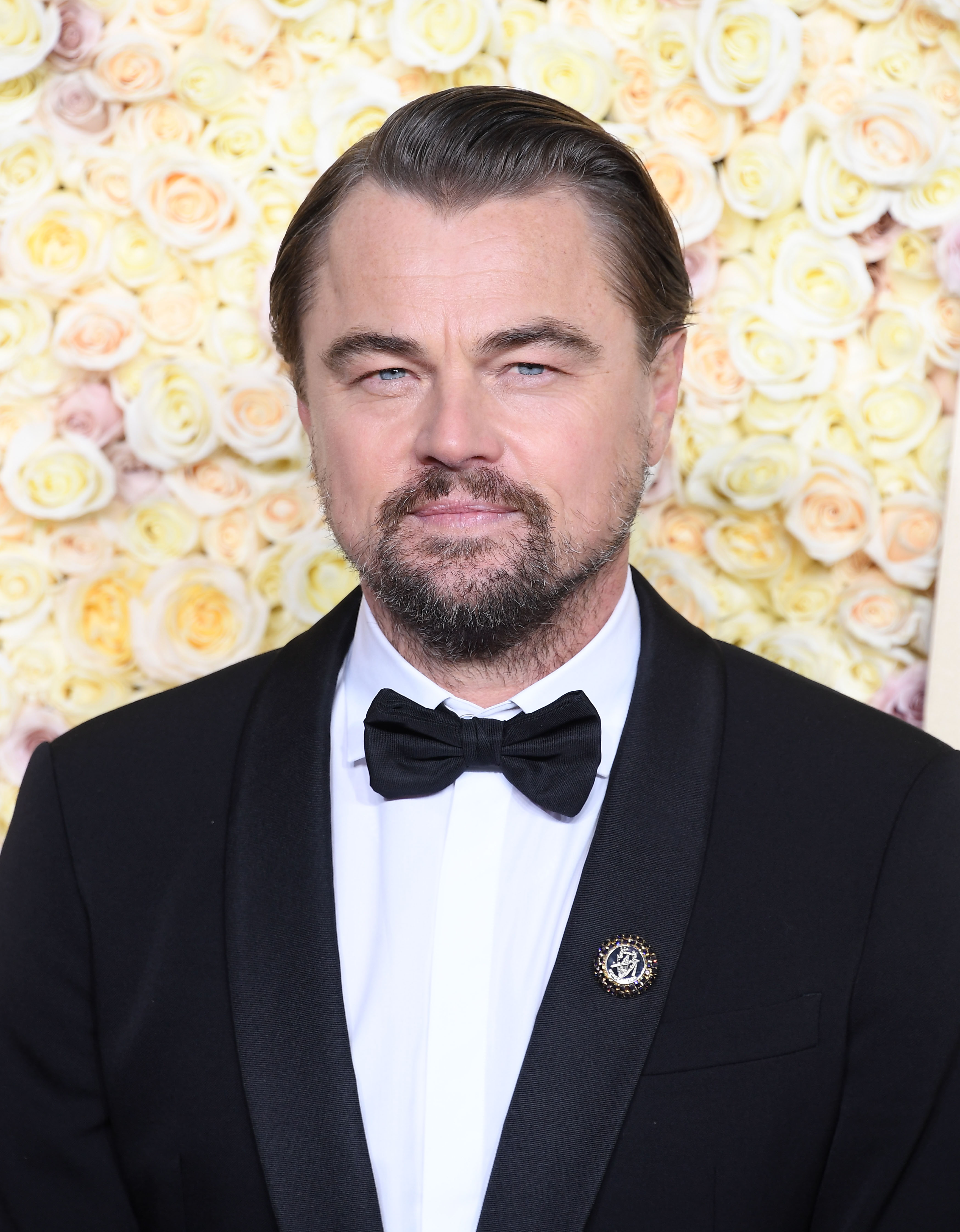 Leonardo DiCaprio at the 81st Annual Golden Globe Awards on January 7, 2024 in Beverly Hills, California.