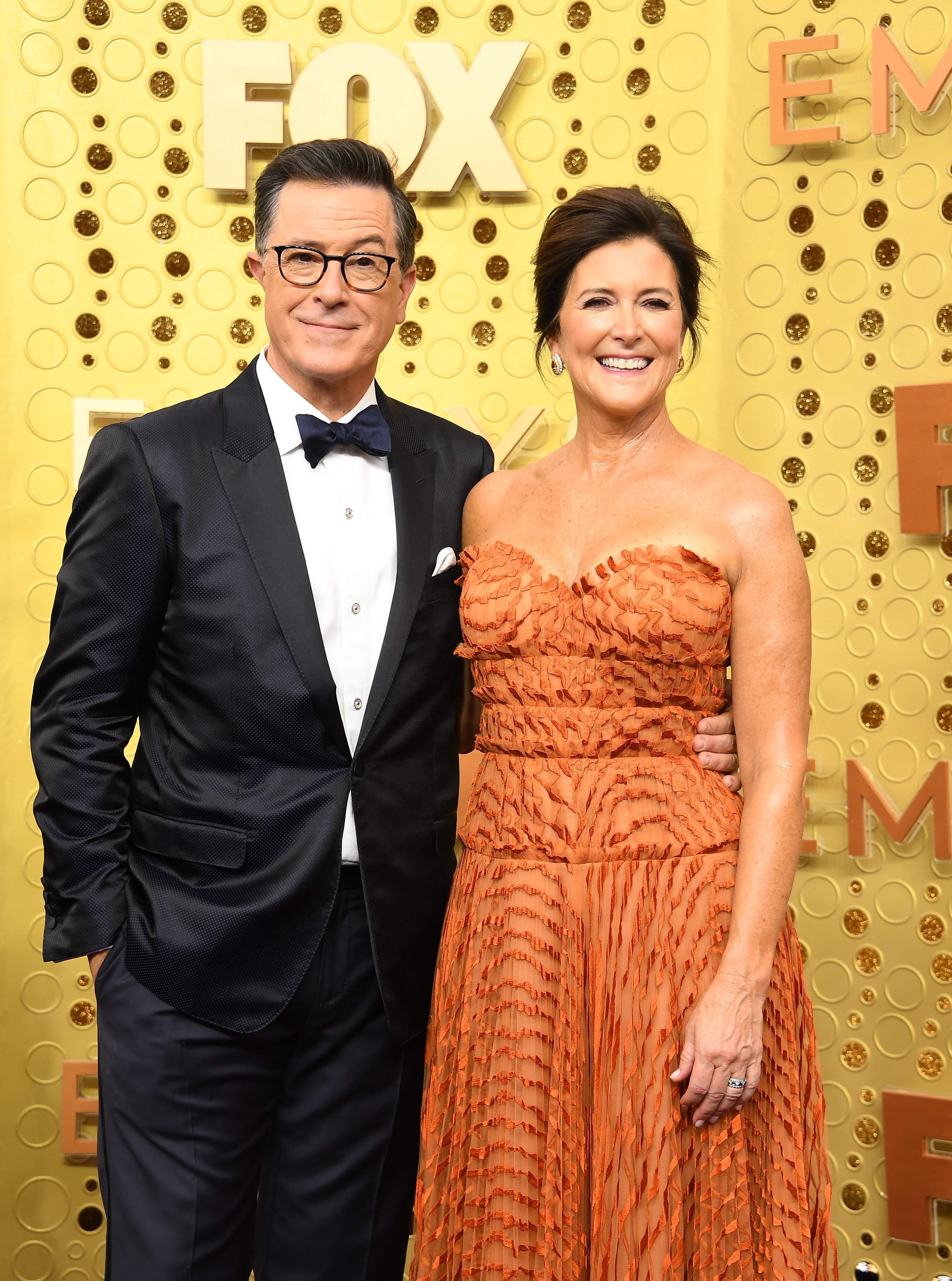 Stephen Colbert and Evelyn McGee-Colbert at the 71st Emmy Awards on September 22, 2019 | Source: Getty Images