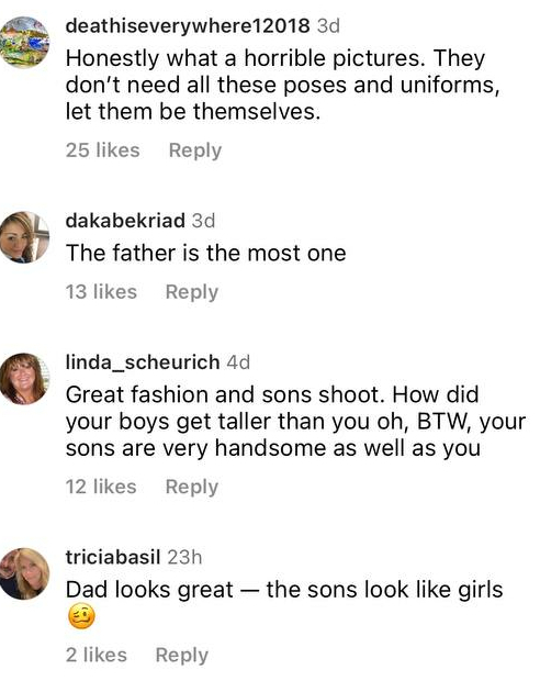 Comments by users, 2023 | Source: instagram.com/fashionstyles2you