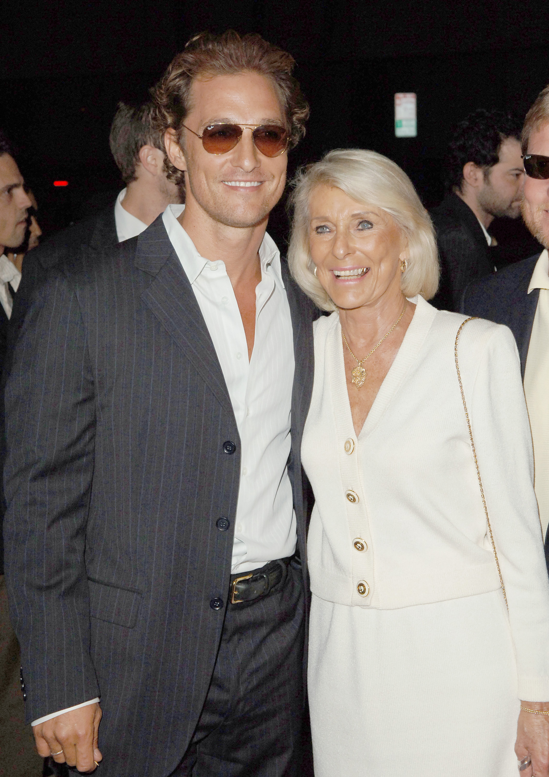 Matthew and Kay McConaughey at the premiere of "Two for the Money" in Los Angeles, California on September 26, 2005 | Source: Getty Images