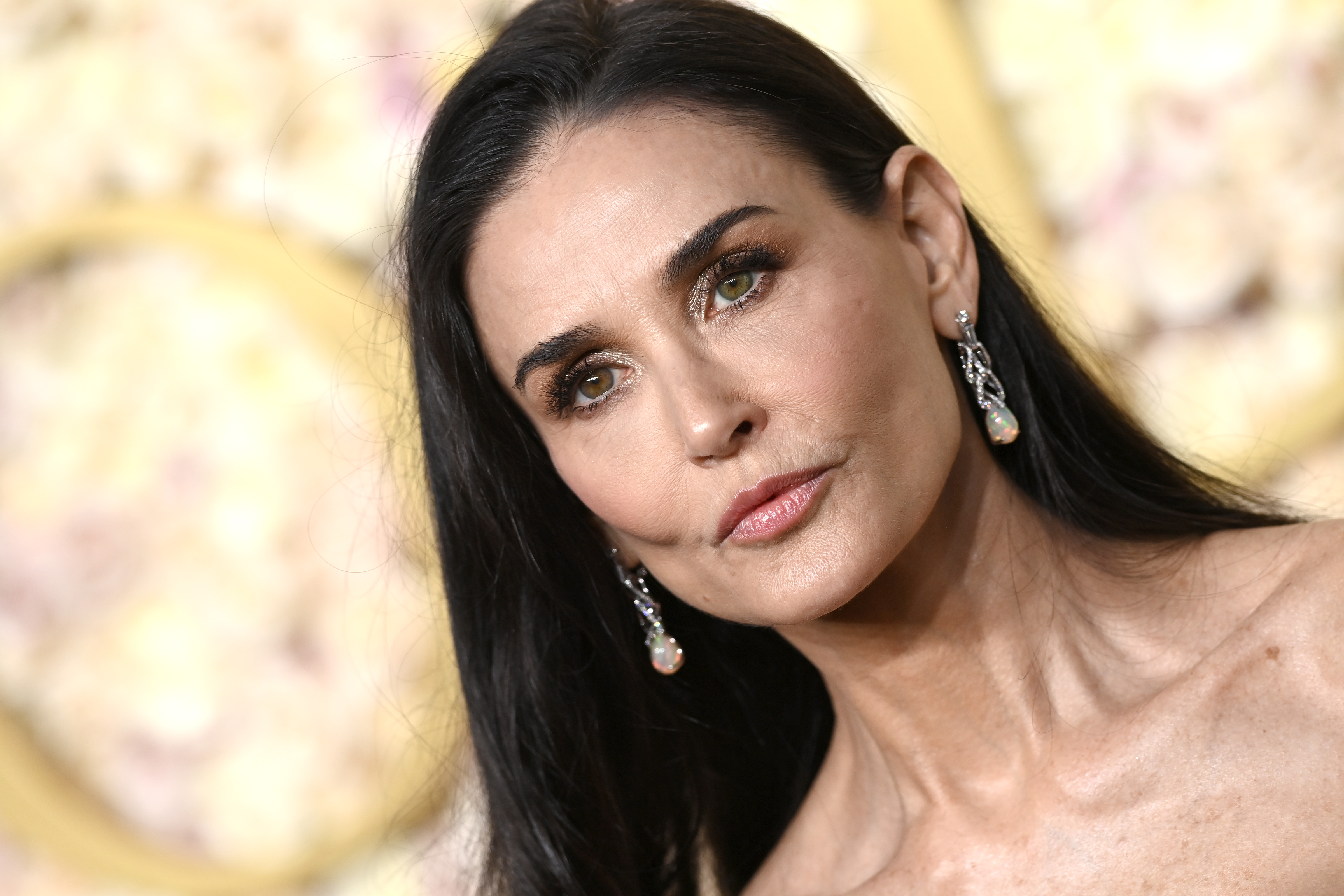 Demi Moore attends the 82nd Annual Golden Globe Awards at The Beverly Hilton on January 05, 2025, in Beverly Hills, California | Source: Getty Images