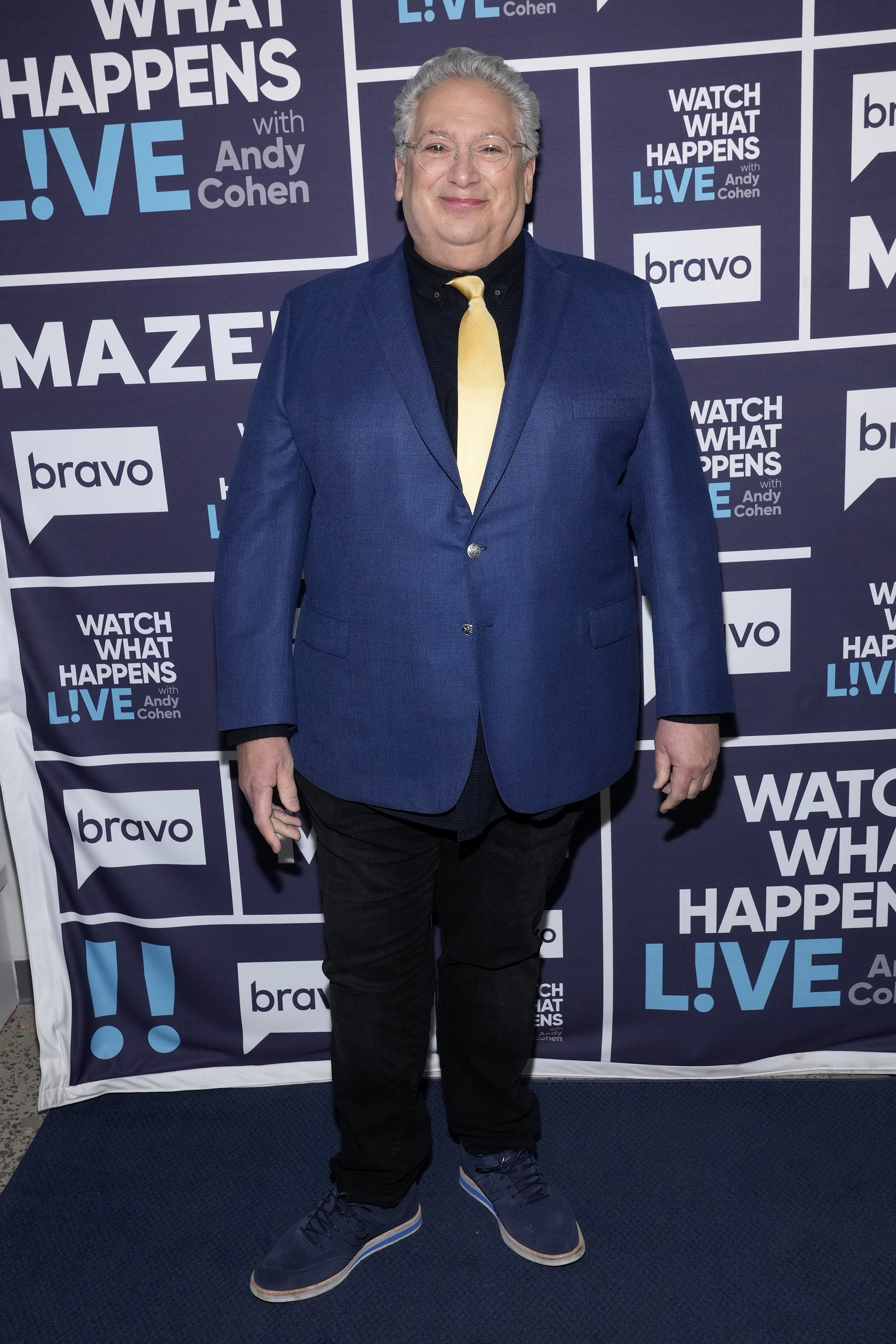 Harvey Fierstein on "Watch What Happens Live With Andy Cohen," on April 21, 2022 | Source: Getty Images