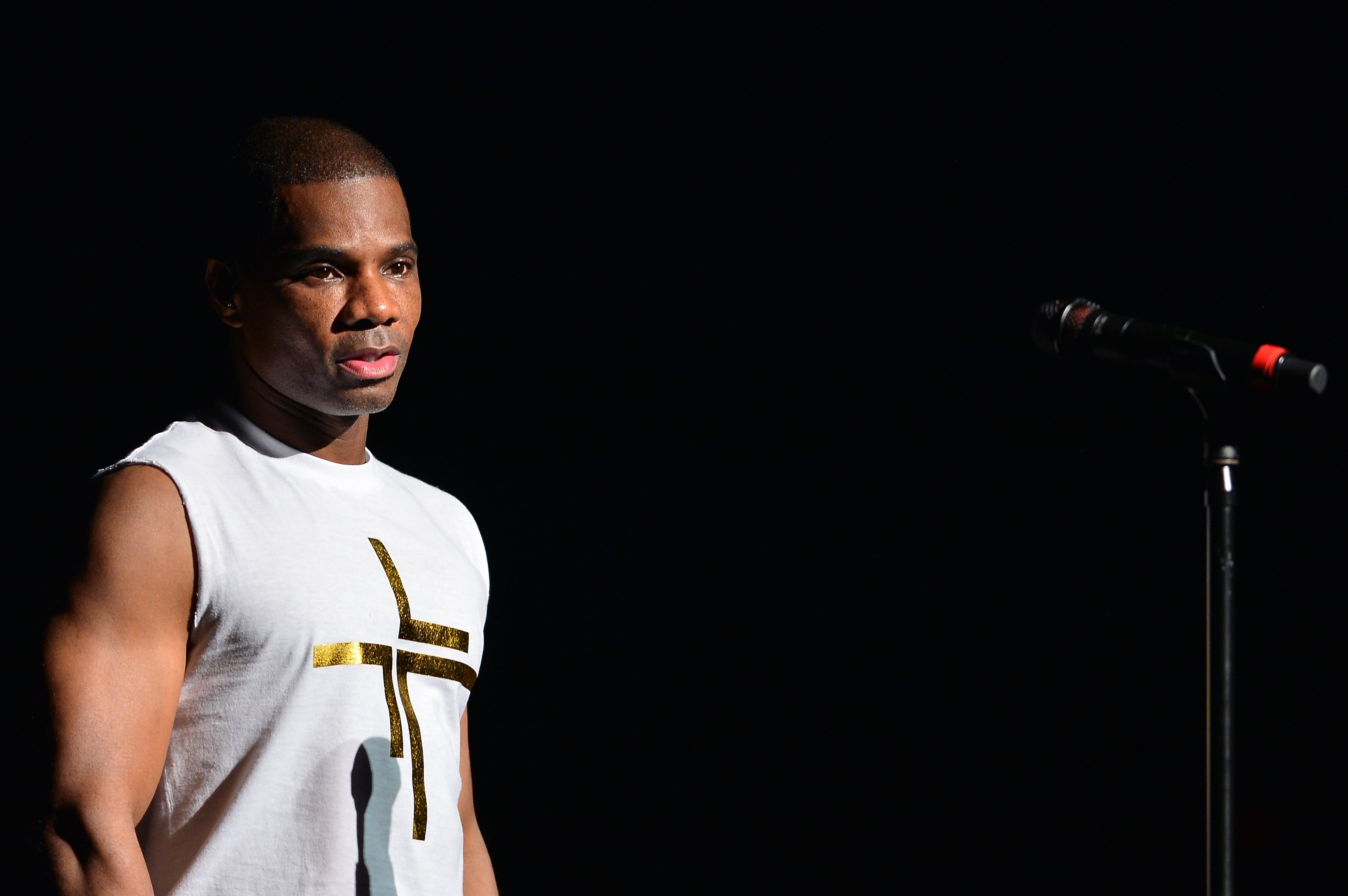 Kirk Franklin in concert in Fort Lauderdale in July 2019. | Photo: Getty Images