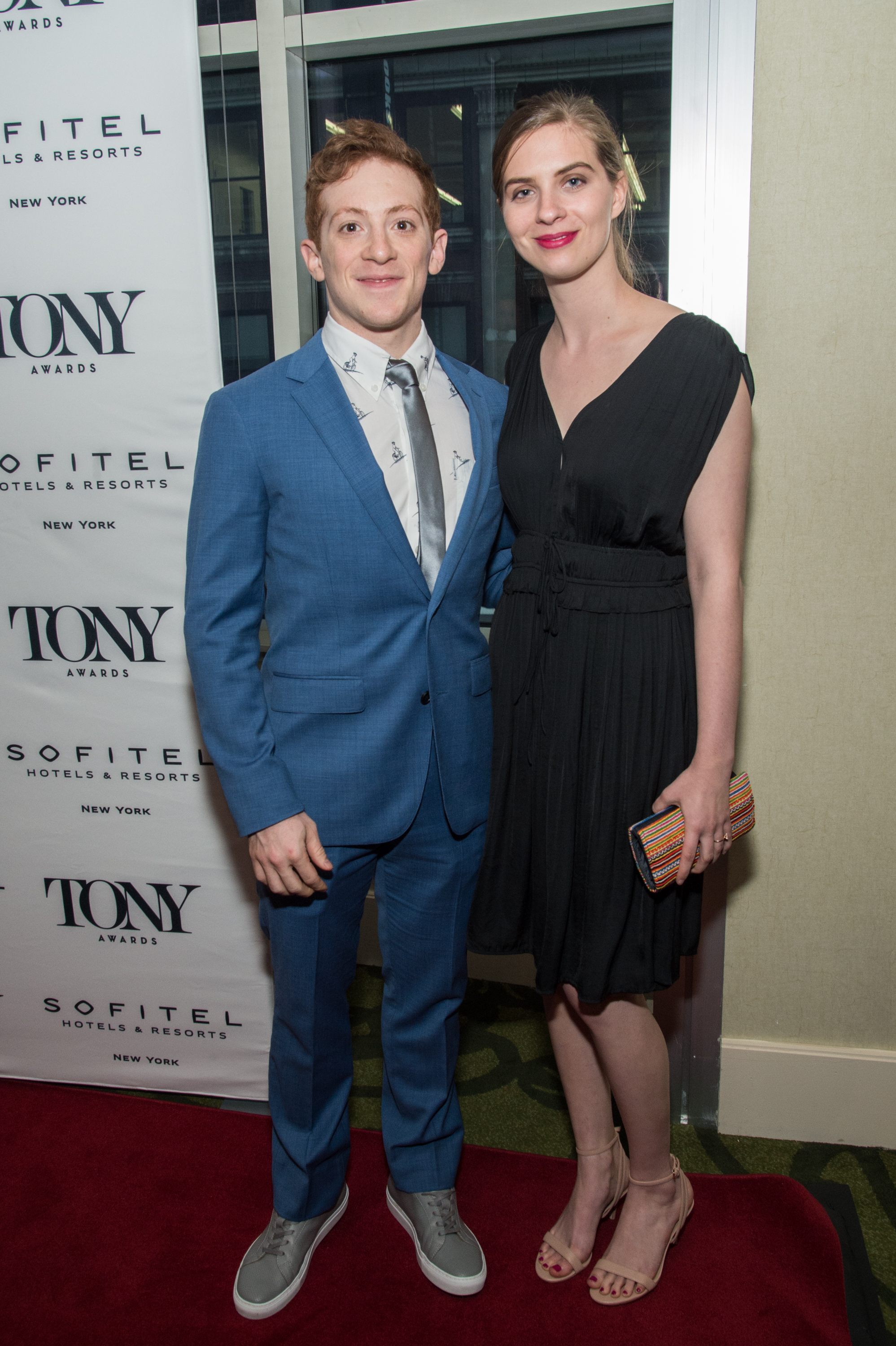 Ethan Slater and Lilly Jay on June 4, 2018, in New York City | Source: Getty Images