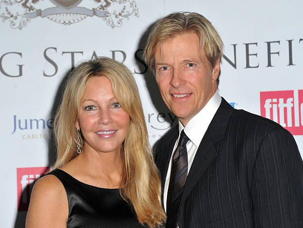 Heather Locklear and Jack Wagner attend the the FitFlop Shooting Stars Benefit Closing Ball  at the Royal Courts of Justice on August 5, 2011 in London, England | Source: Getty Images