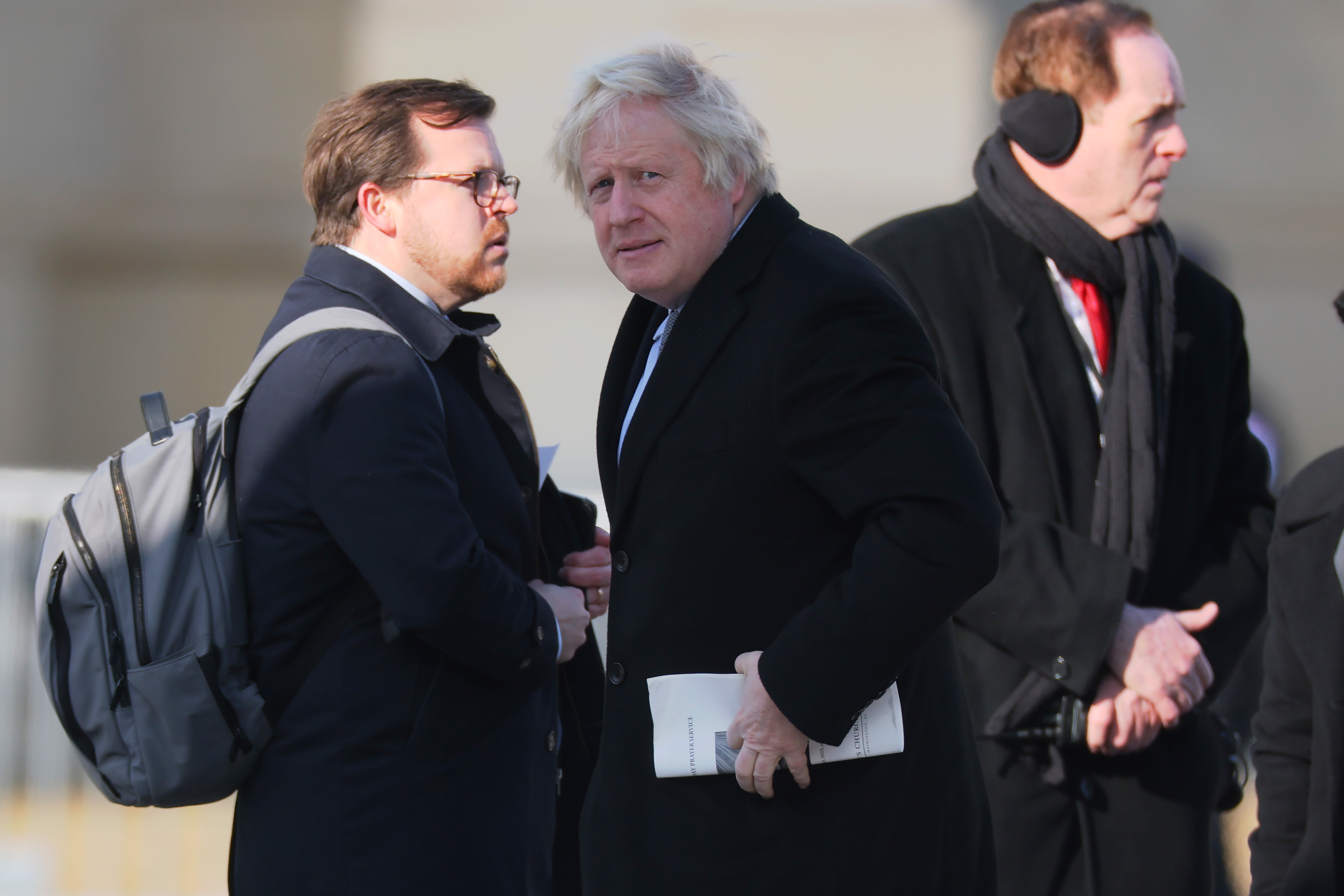 Boris Johnson arrives to the inauguration of U.S. President-elect Donald Trump in Washington, DC on January 20, 2025 | Source: Getty Images