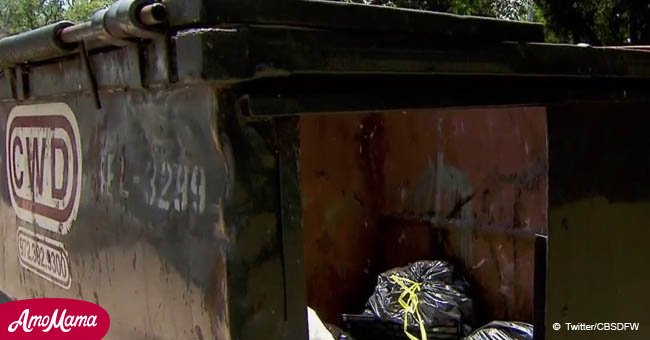 Newborn found discarded like trash near dumpster in Texas