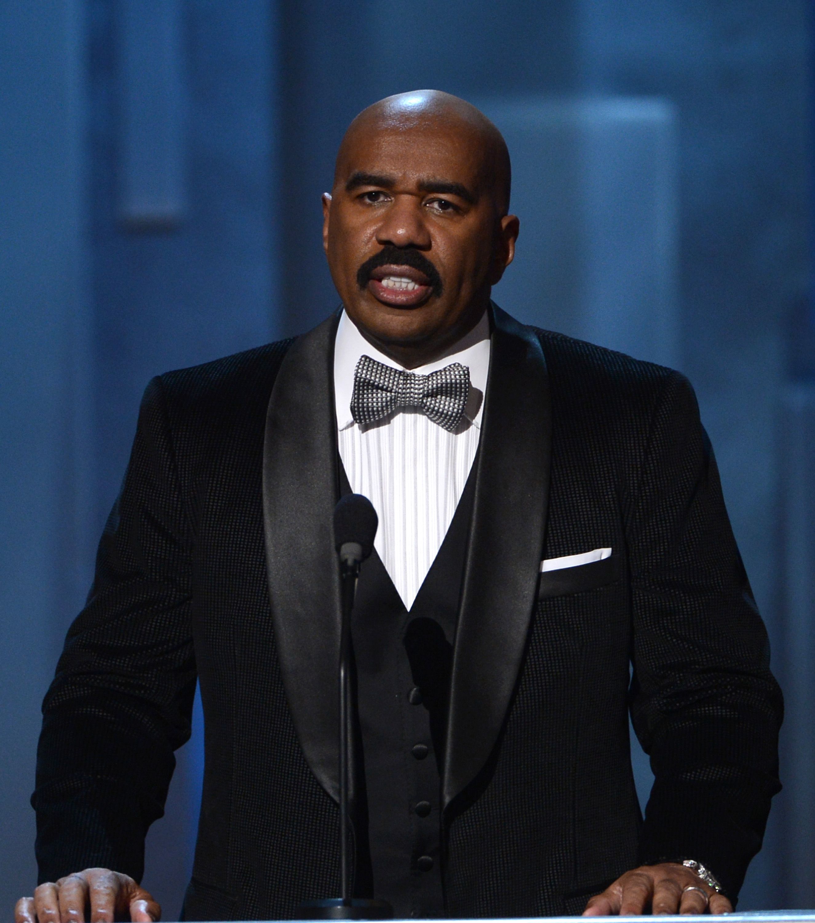 Host Steve Harvey during the 44th NAACP Image Awards at The Shrine Auditorium in Los Angeles, California | Photo: Kevin Winter/Getty Images for NAACP Image Awards