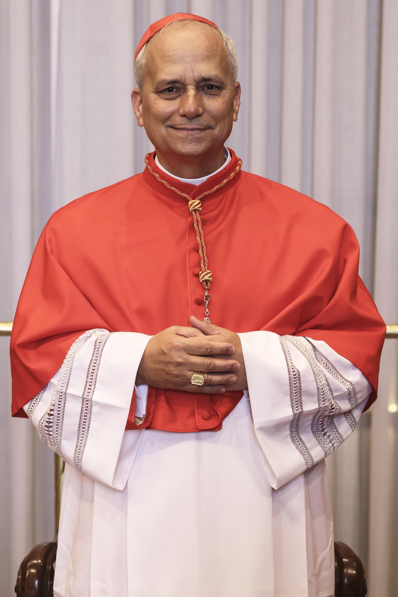 Robert Francis Prevost poses for a portrait as a newly appointed cardinal at the Vatican on September 30, 2023 | Source: Getty Images