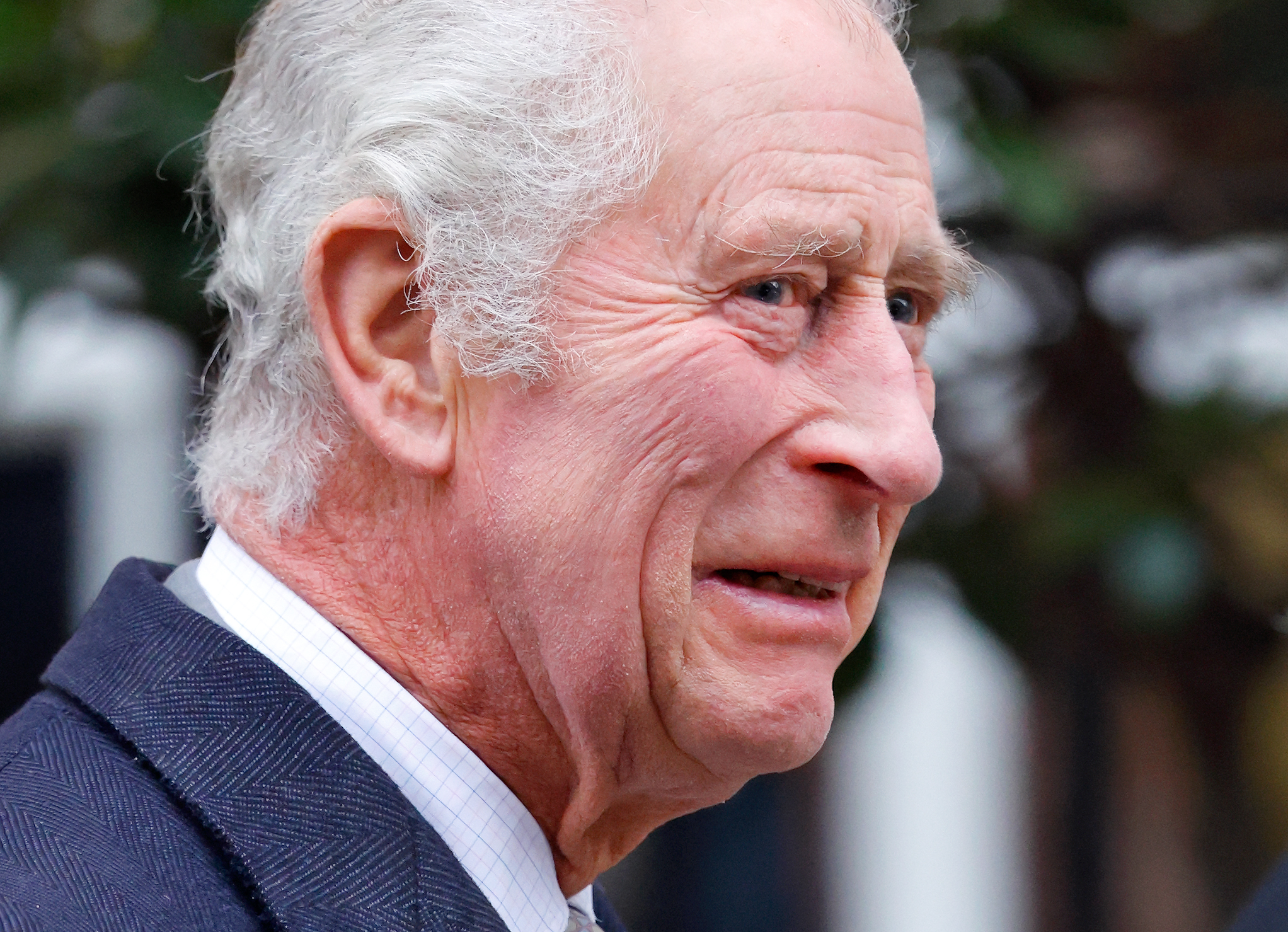 King Charles III leaves The London Clinic on January 29, 2024 | Source: Getty Images