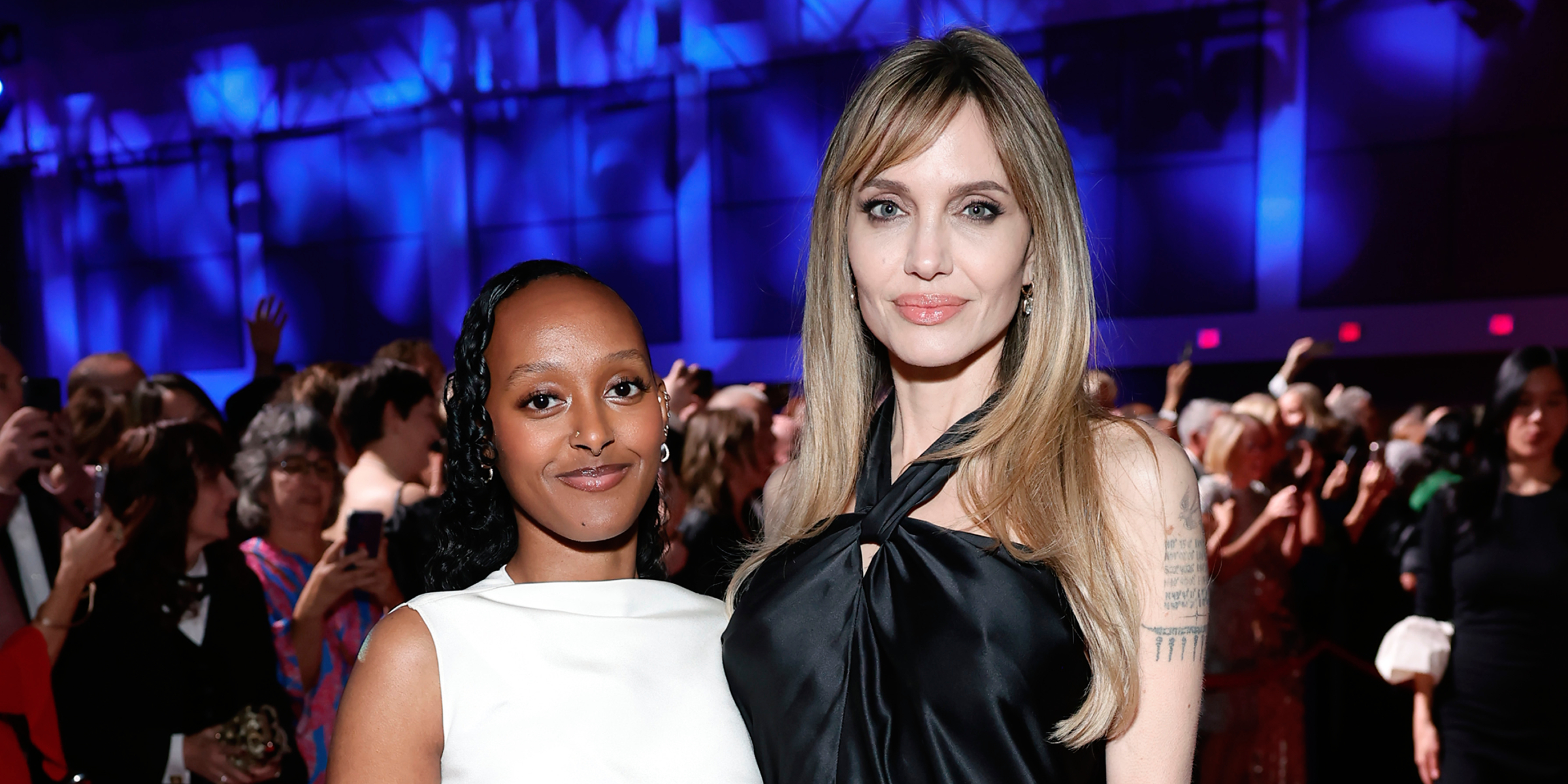 Zahara Jolie-Pitt and Angelina Jolie | Source: Getty Images