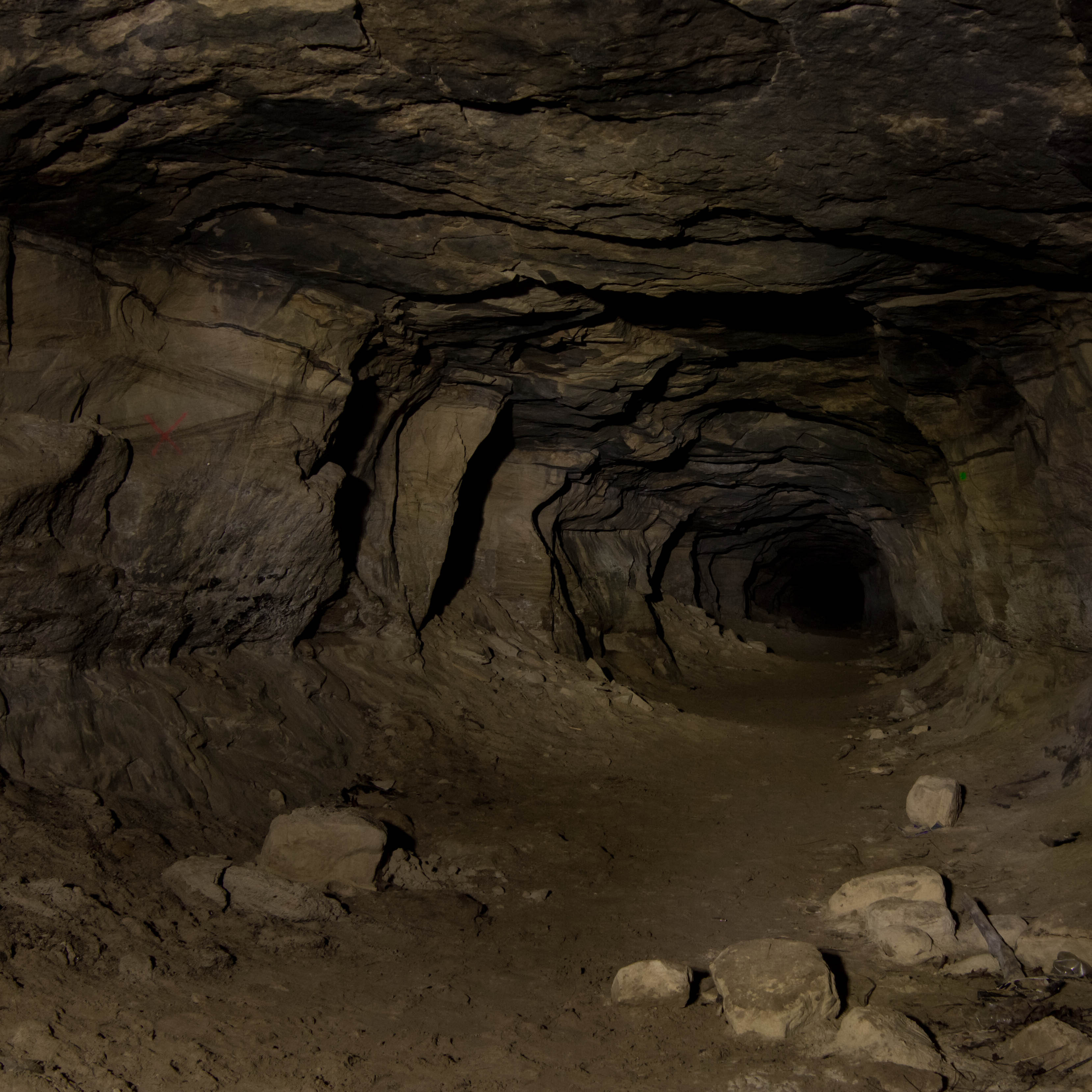 Phosphorite mine tunnel | Source: Shutterstock.com