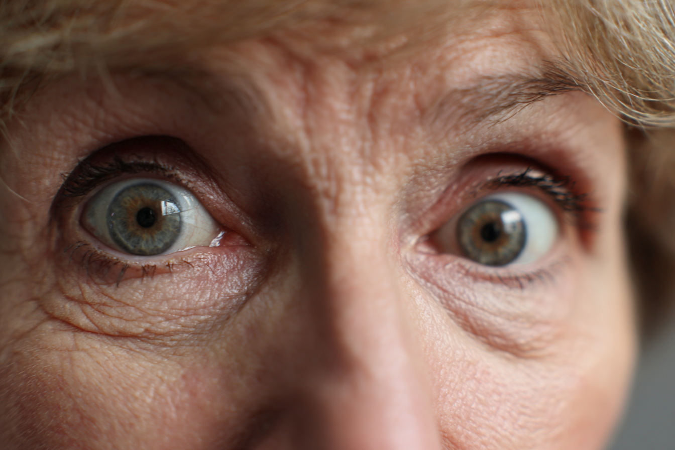 An older woman's eyes | Source: Midjourney