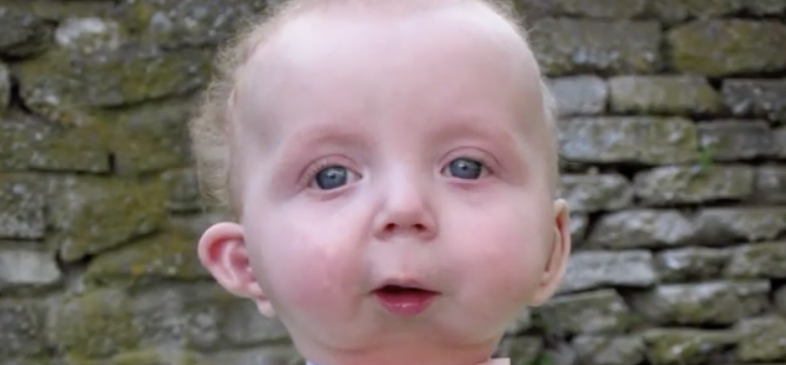 Lexi Skynlynd as a baby on a Facebook video by KOMO News | Source: facebook.com/KOMONews