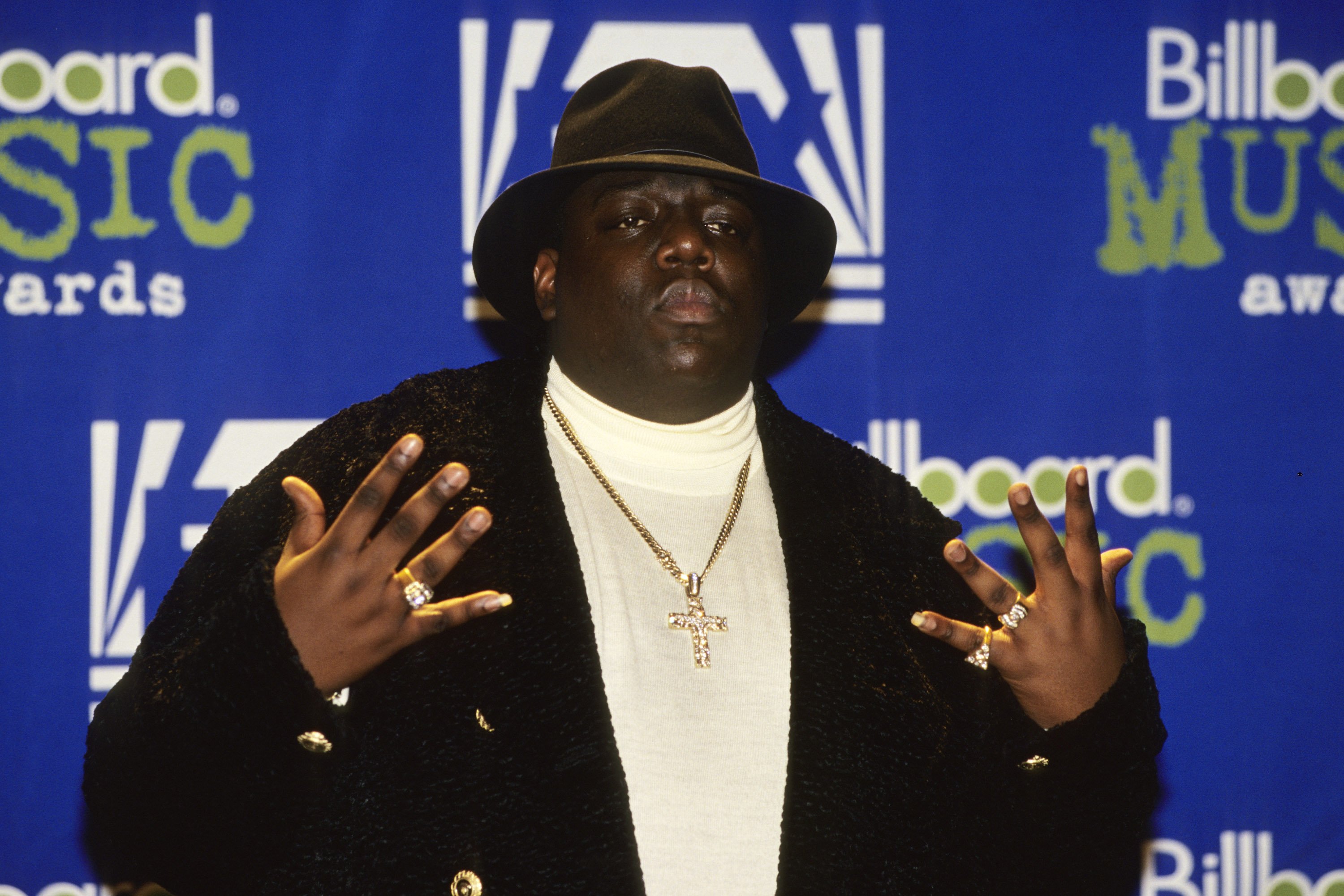 Notorious B.I.G. at the 1995 Billboard Music Awards on December 6, 1996. | Photo: Getty Images