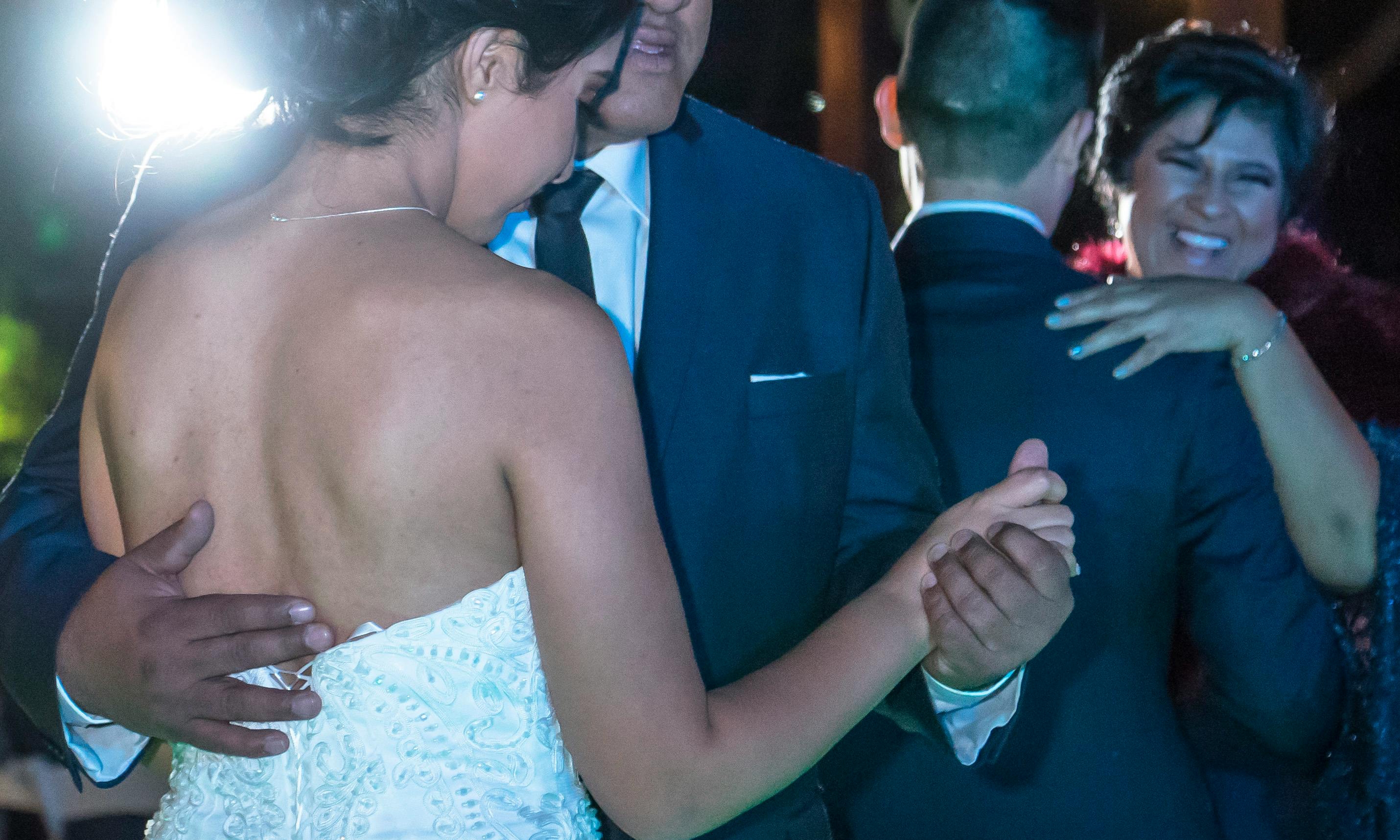 Kaia dancing with her stepfather, Jerry R. | Source: Pexels