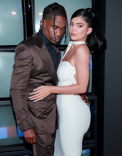 Travis Scott and Kylie Jenner at Barker Hangar on August 27, 2019 in Santa Monica, California. | Photo: Getty Images